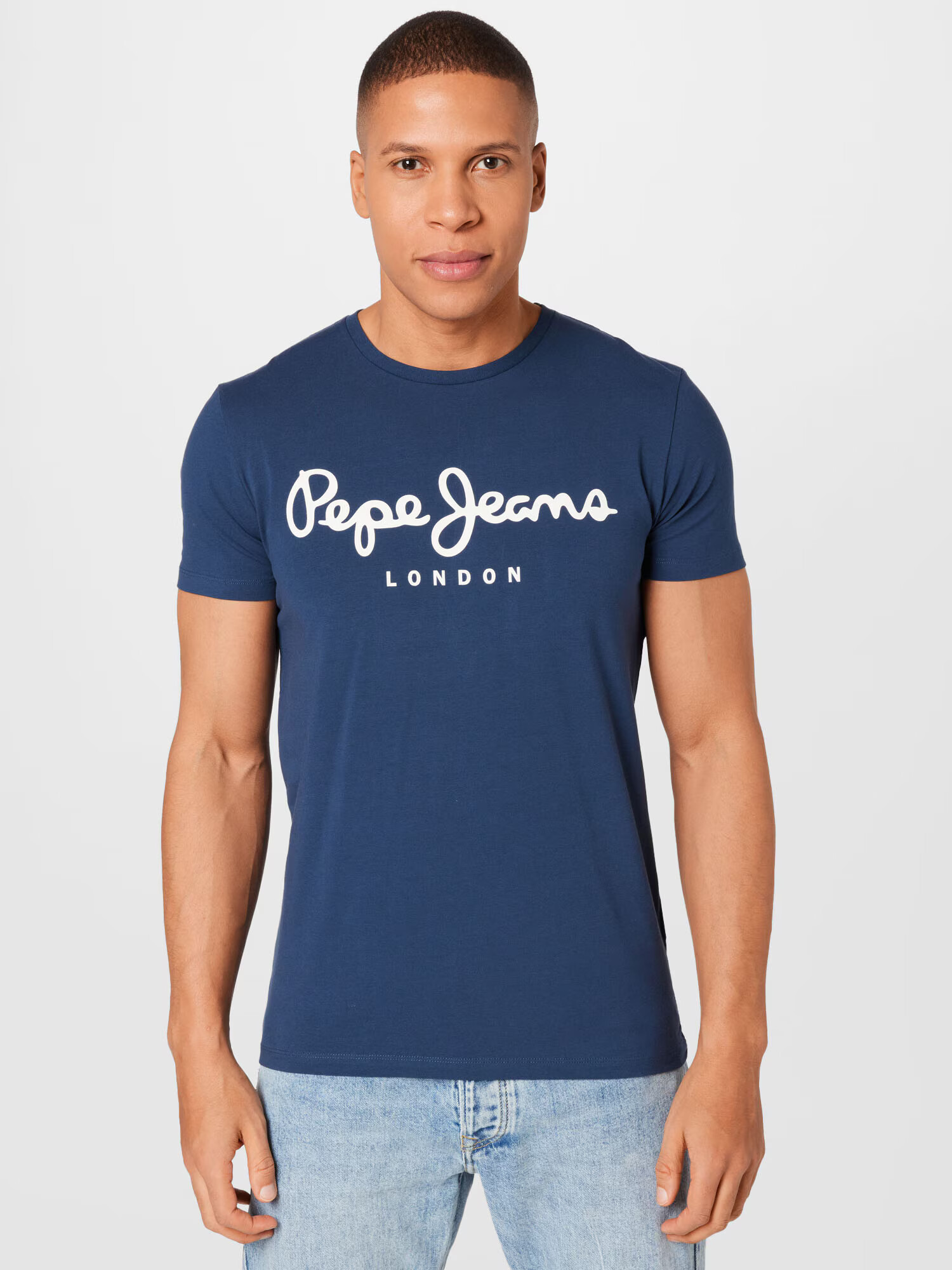 Pepe Jeans Majica marine / bela - Pepit.si