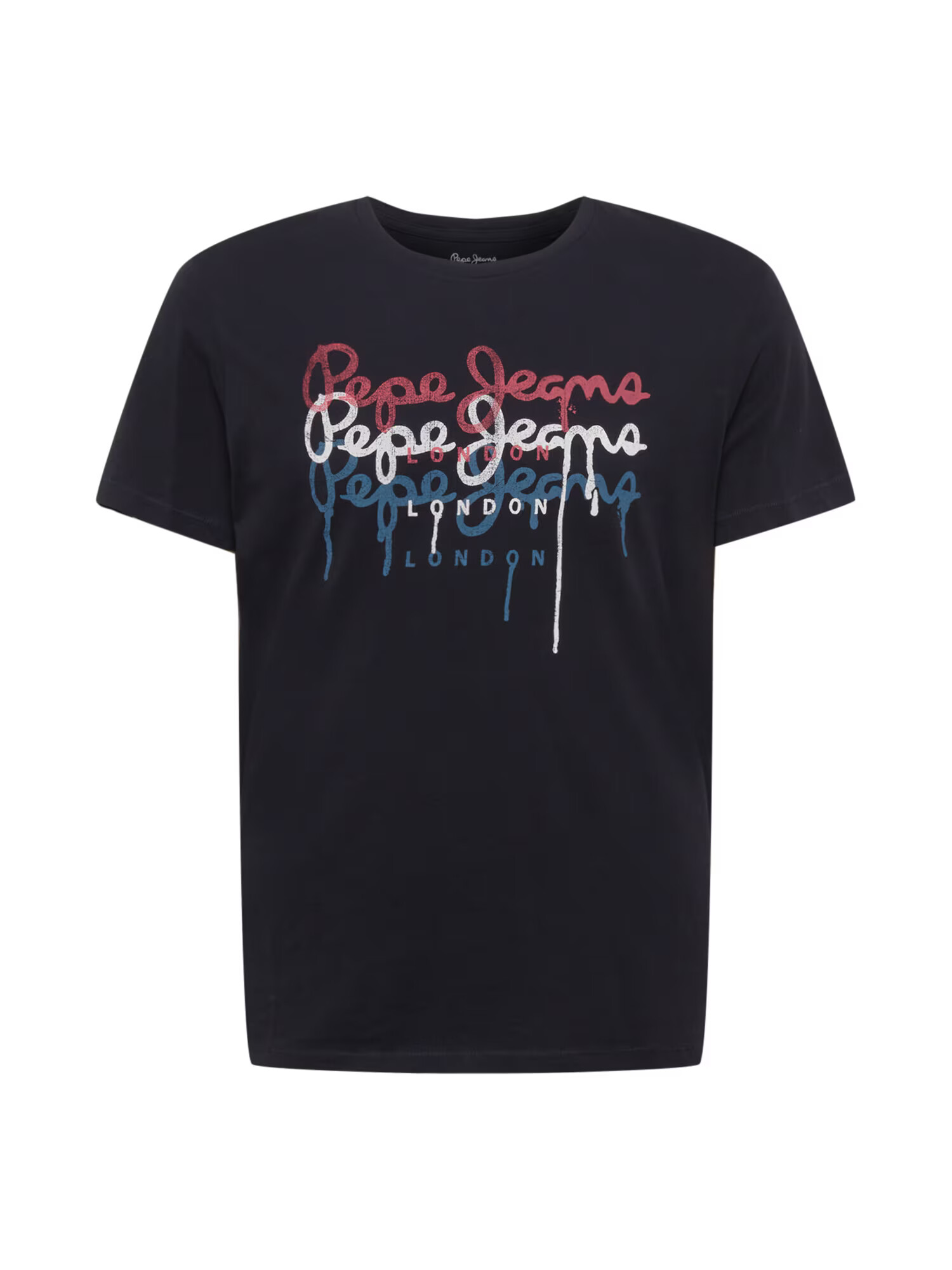 Pepe Jeans Shirt 'MOE' mornarska / pastelno rdeča / bela / modra - Pepit.si