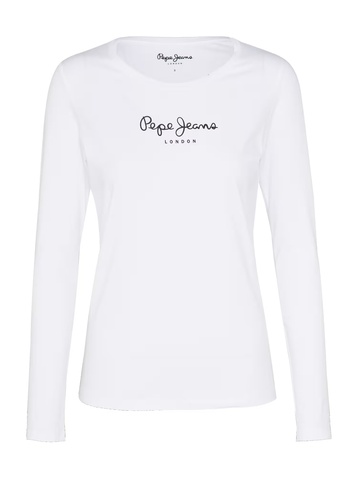 Pepe Jeans Majica 'NEW VIRGINIA L/S' bela - Pepit.si