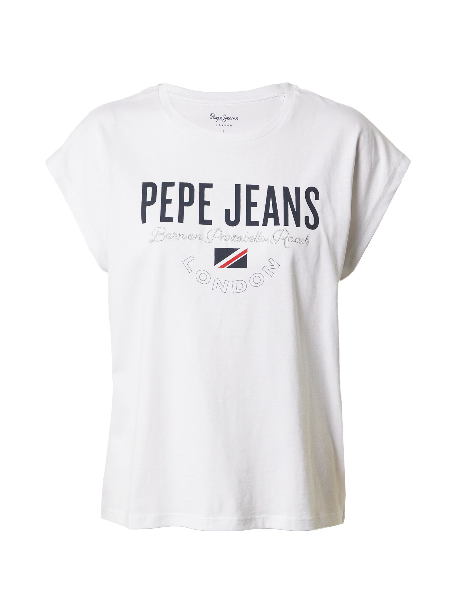 Pepe Jeans Majica 'PARKER' mornarska / rdeča / črna / bela - Pepit.si