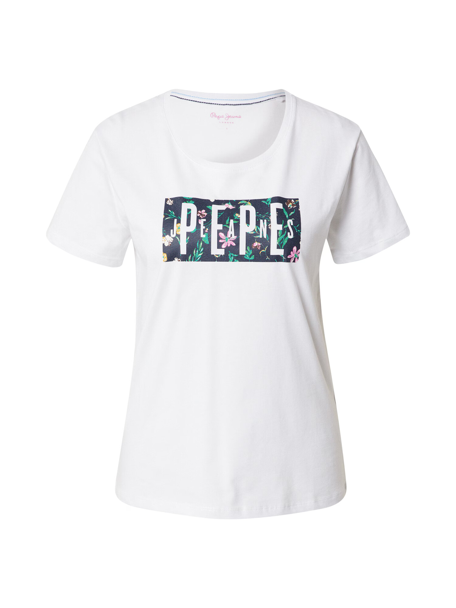 Pepe Jeans Majica 'PATSY' mornarska / žad / roza / bela - Pepit.si