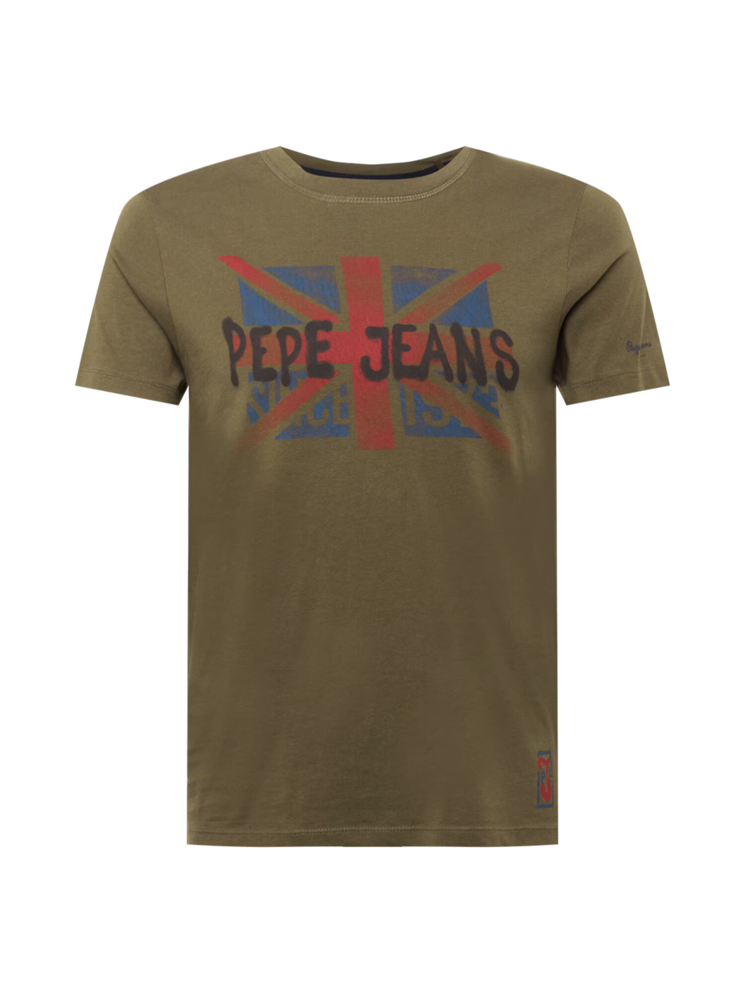 Pepe Jeans Majica 'ROLAND' zelena / rdeča / modra / črna - Pepit.si