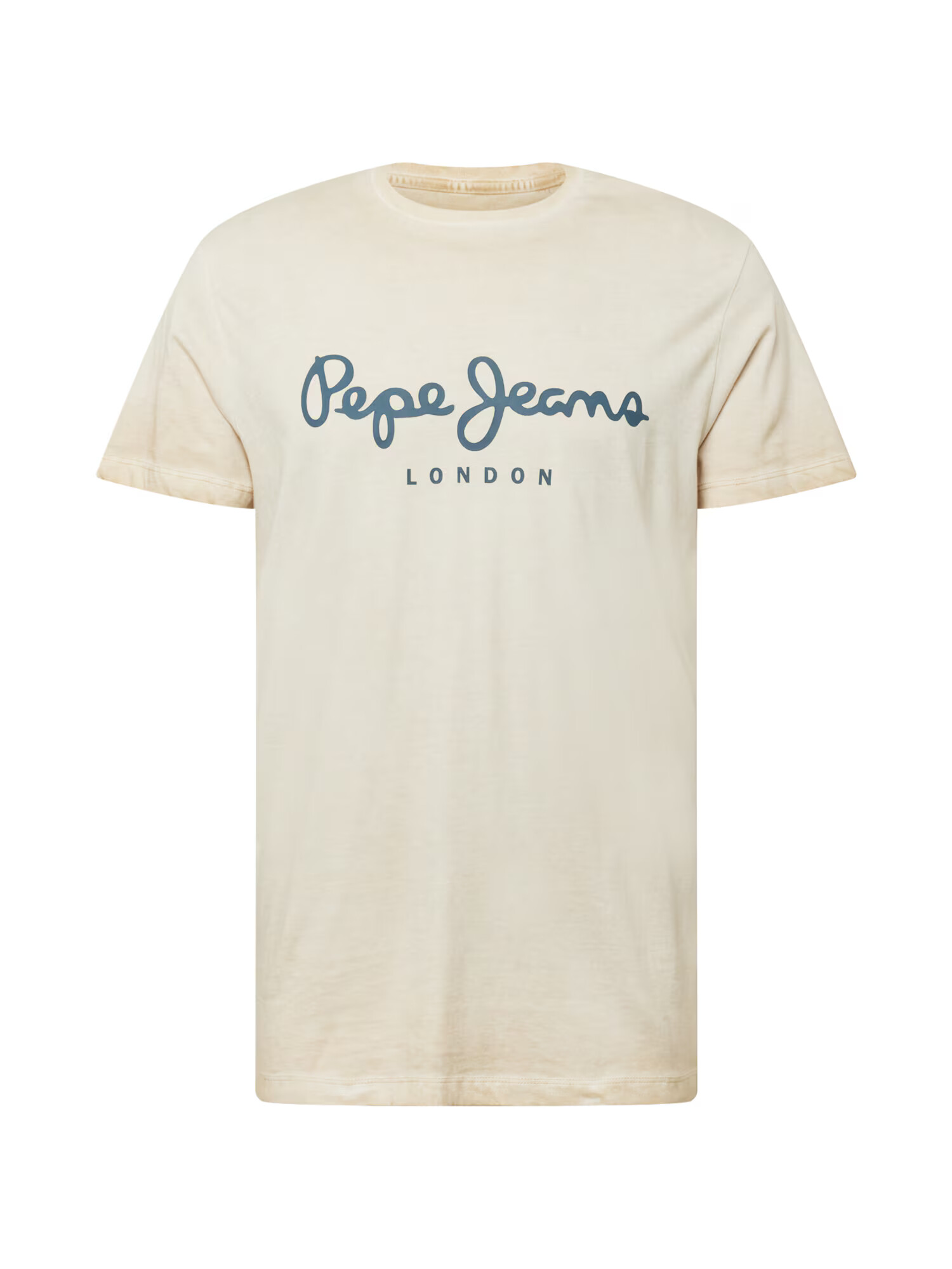 Pepe Jeans Majica 'WEST SIR' bež / golobje modra - Pepit.si