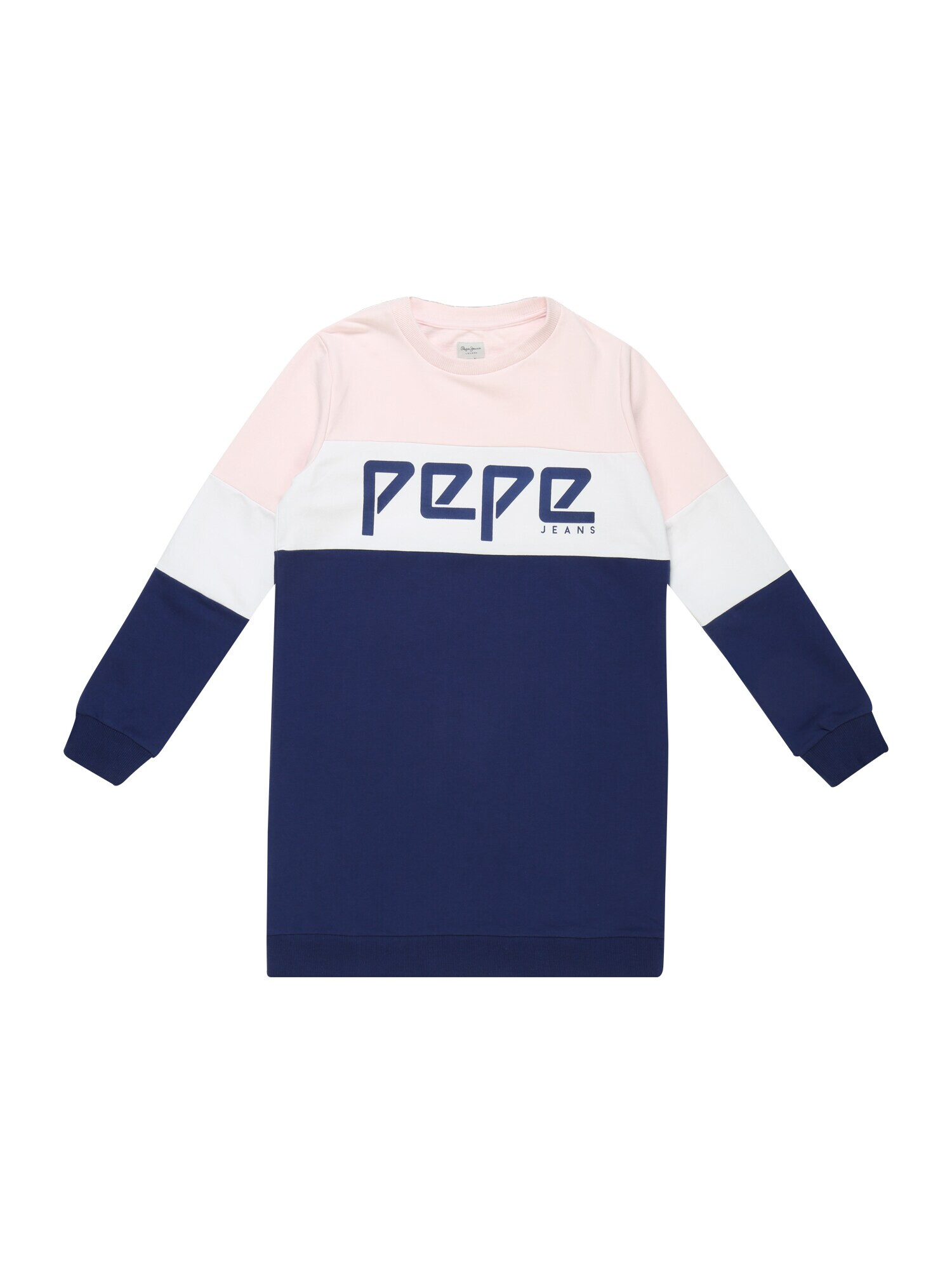 Pepe Jeans Obleka 'Bebe' mornarska / svetlo roza / bela - Pepit.si