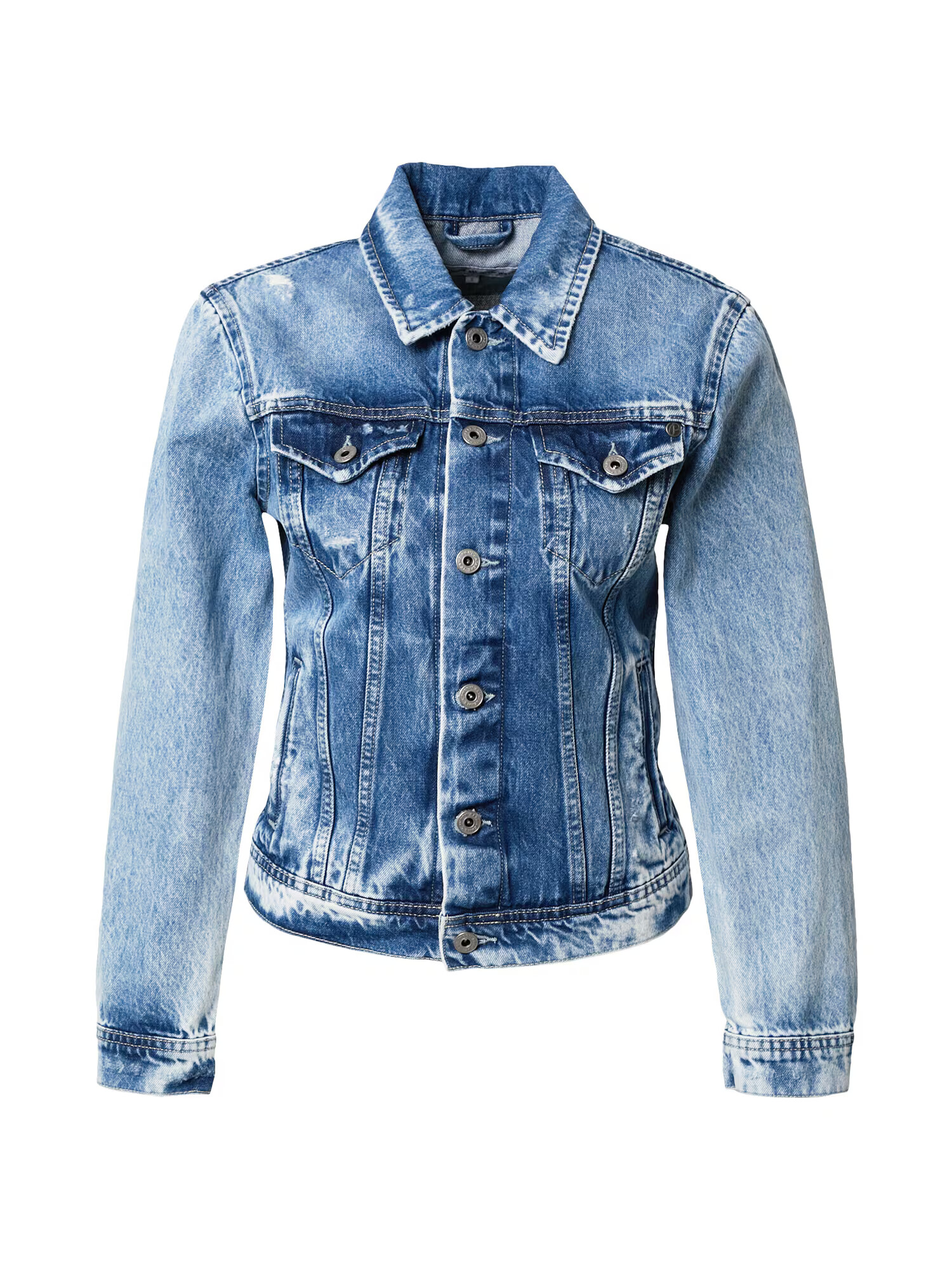 Pepe Jeans Prehodna jakna 'ROSE' moder denim - Pepit.si