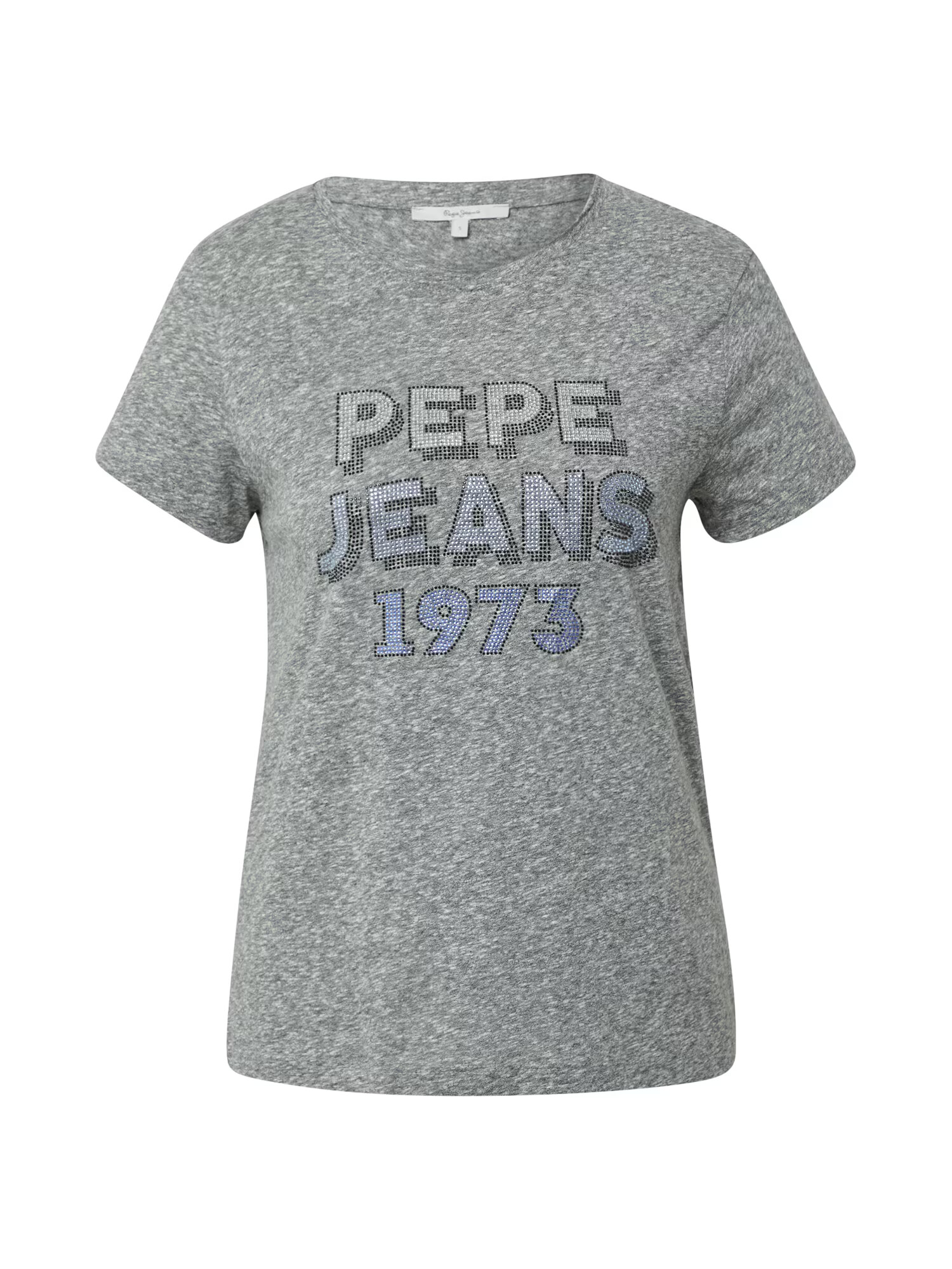 Pepe Jeans Majica 'BIBIANA' svetlo modra / pegasto siva / črna - Pepit.si