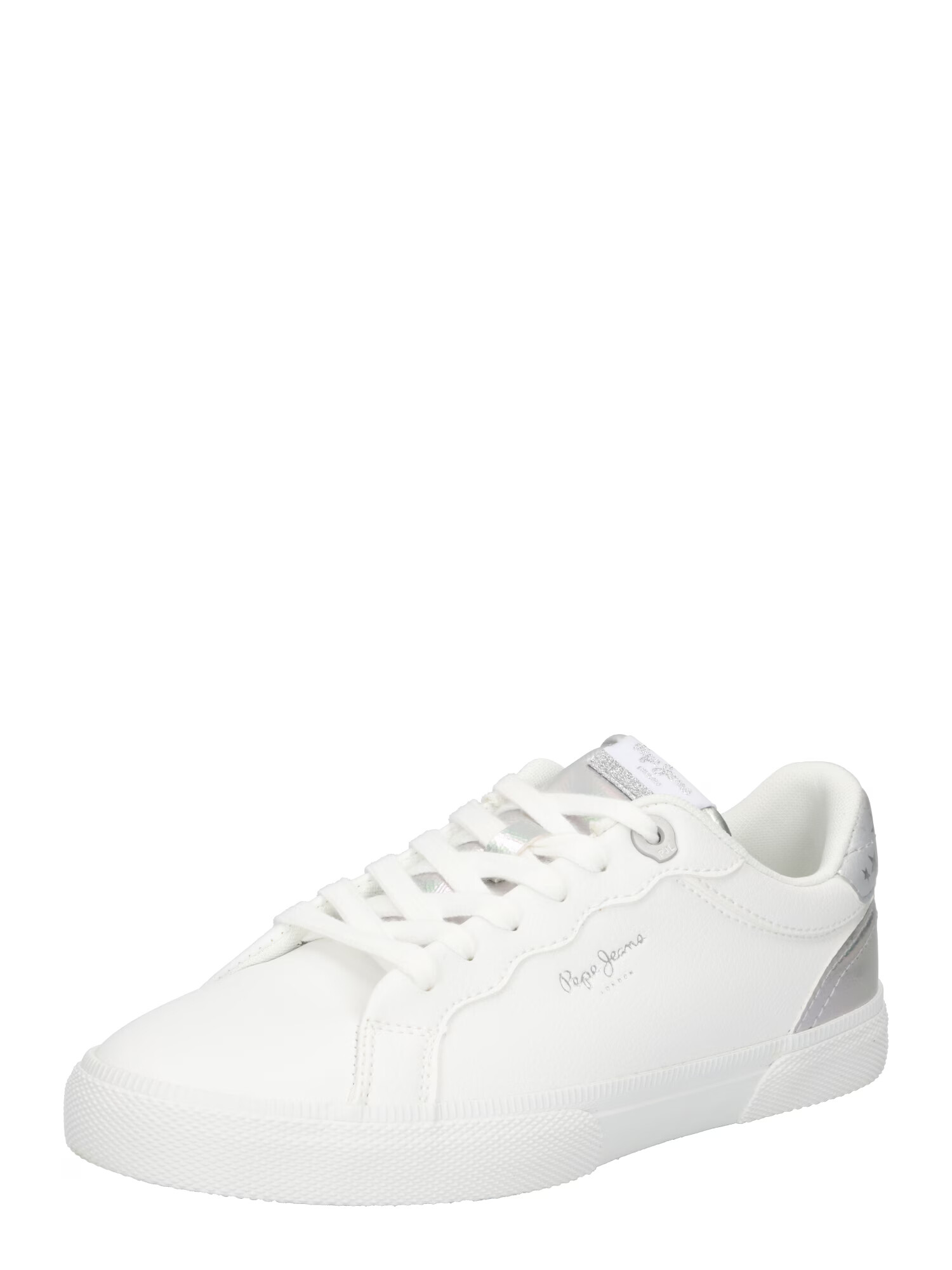 Pepe Jeans Sneaker 'KENTON SUPRA' bela / srebrna - Pepit.si