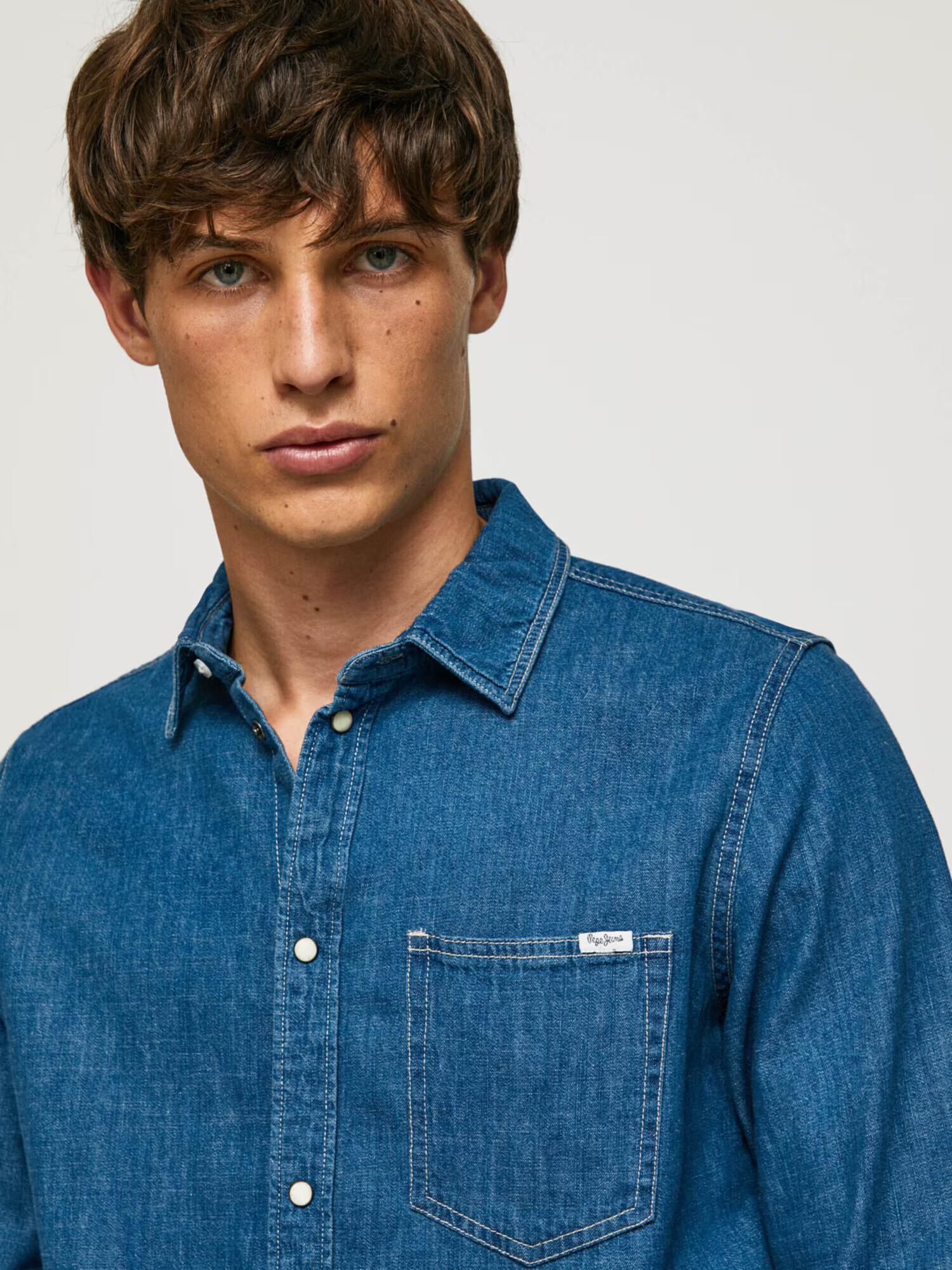 Pepe Jeans Srajca 'Porter' moder denim - Pepit.si