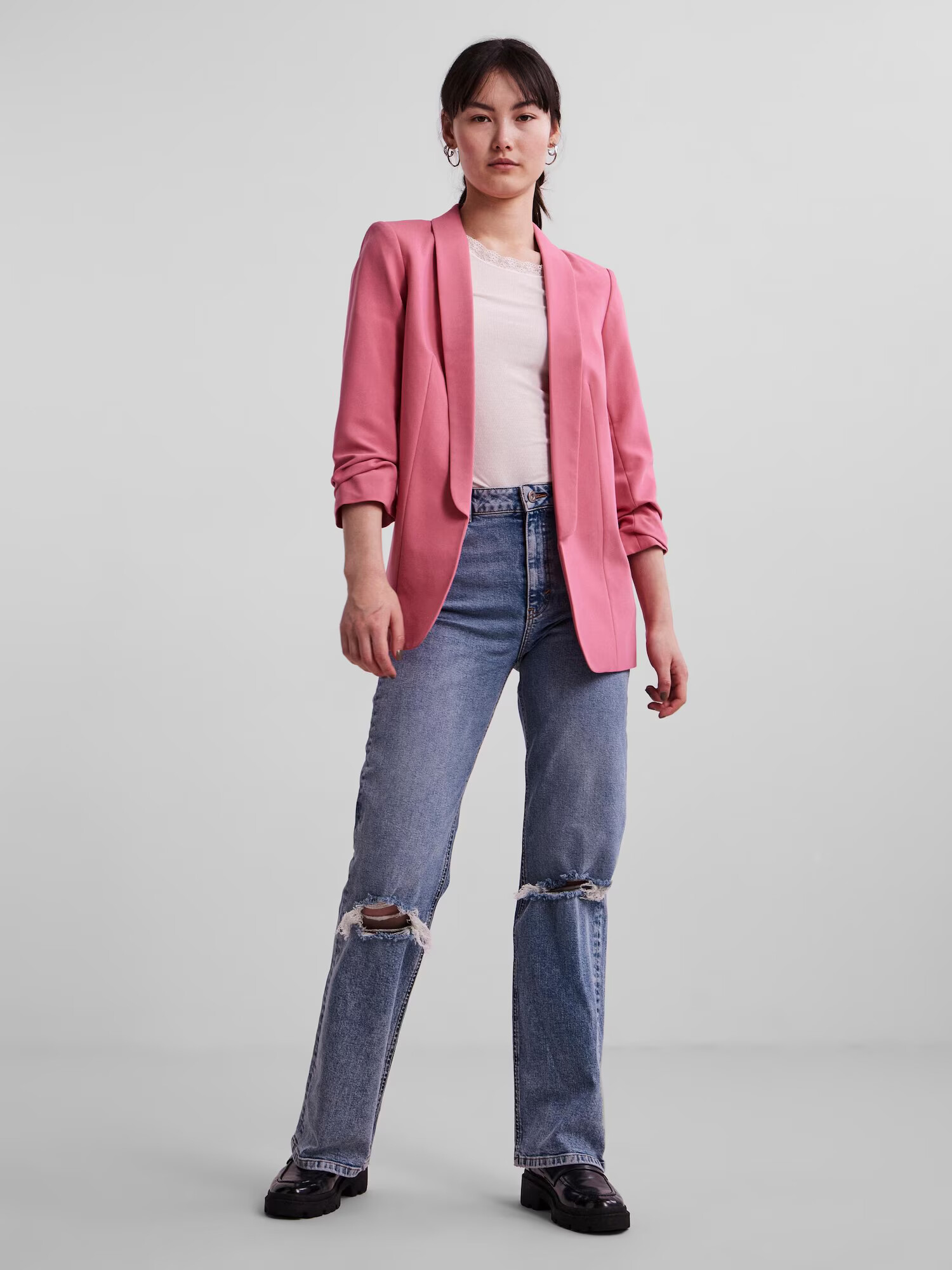 PIECES Blazer 'Boss' rosé - Pepit.si