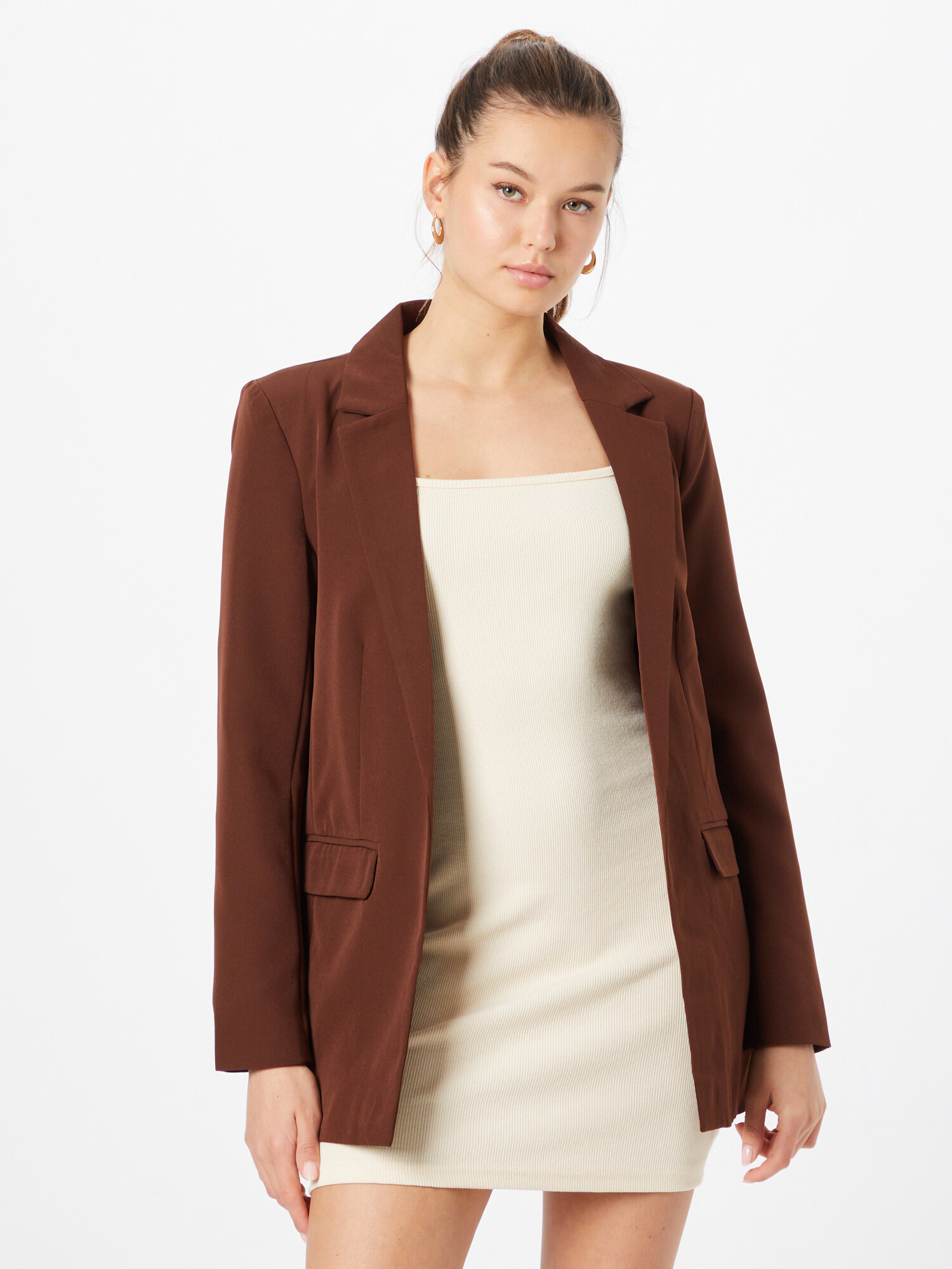 PIECES Blazer 'Bossy' rjasto rjava - Pepit.si