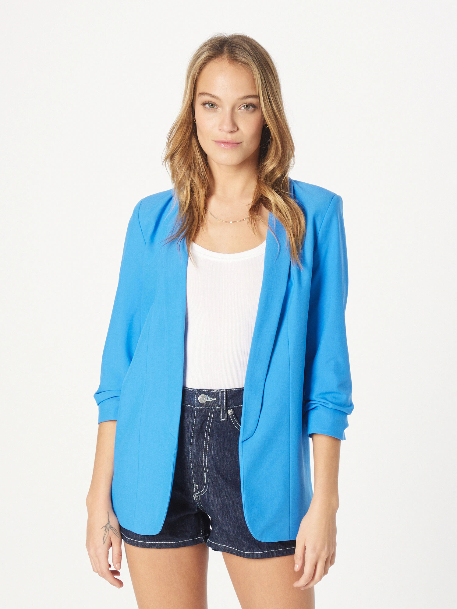 PIECES Blazer modra - Pepit.si