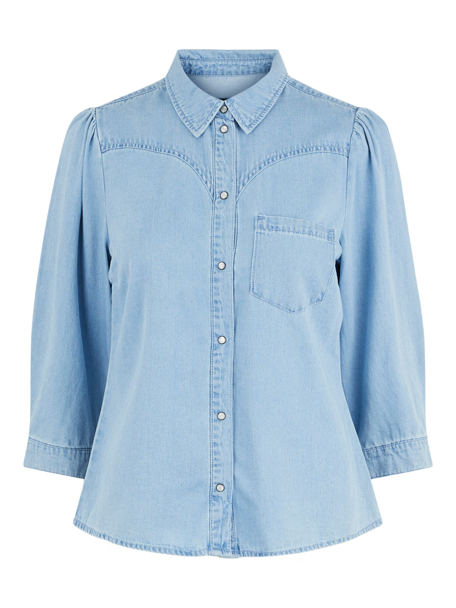 PIECES Bluza 'Krista' moder denim - Pepit.si