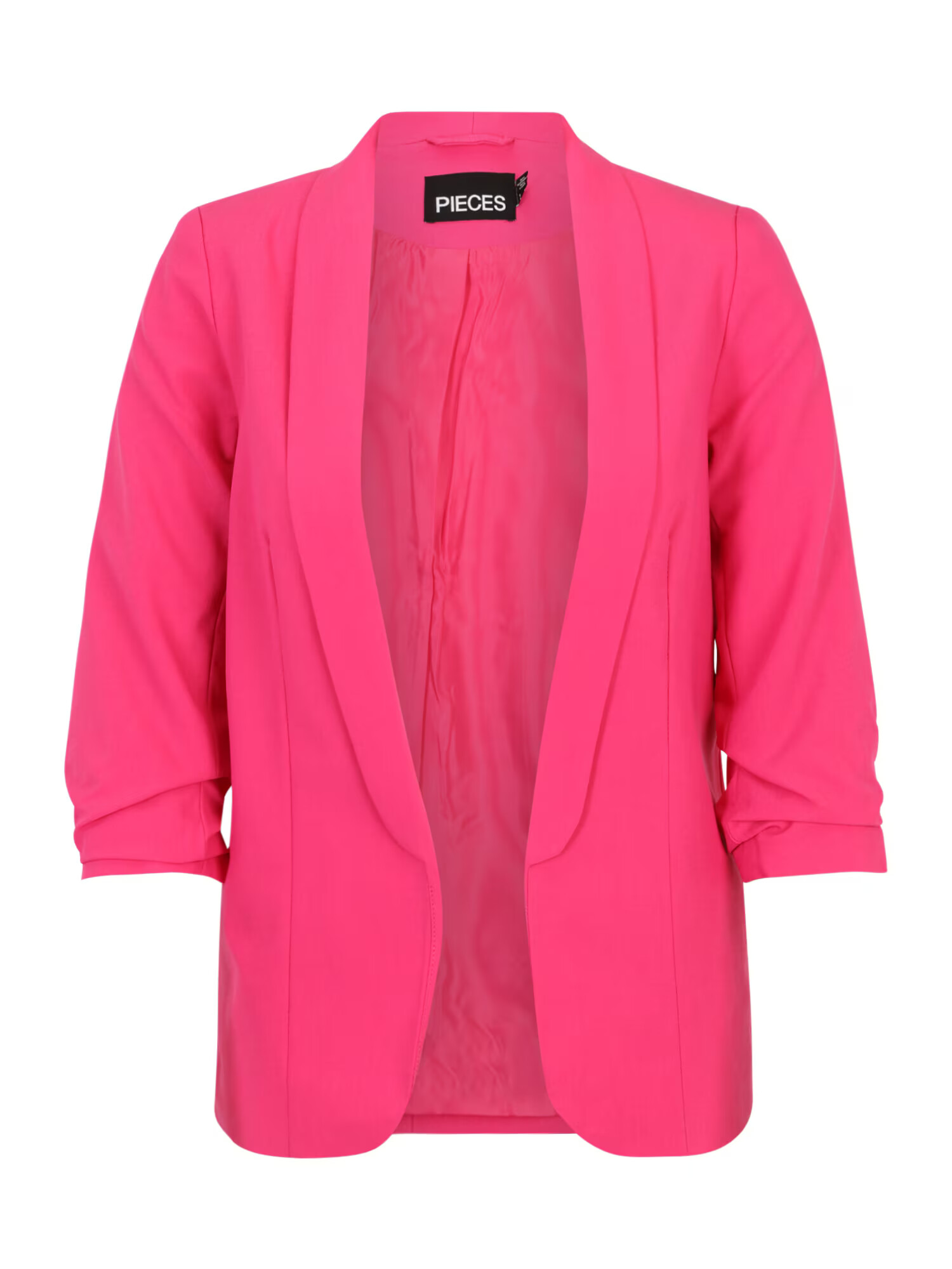 Pieces Petite Blazer 'BOSS' fuksija - Pepit.si