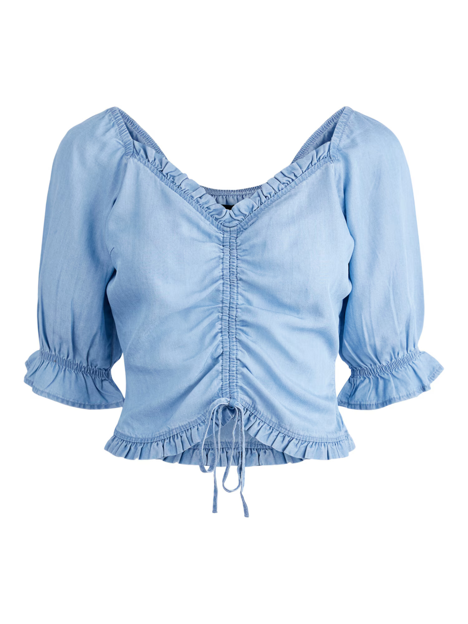 PIECES Top 'VILMA' moder denim - Pepit.si