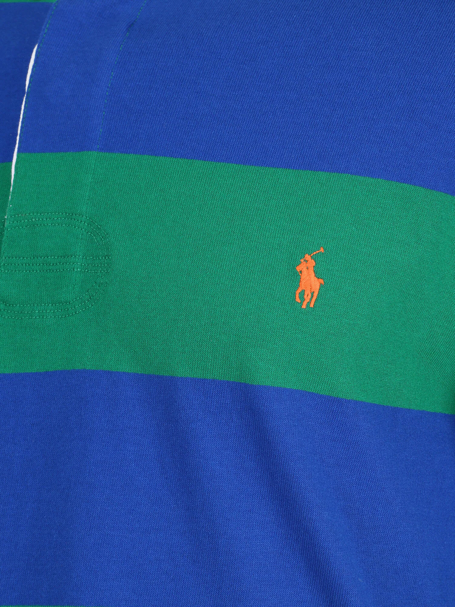 Polo Ralph Lauren Big & Tall Majica kraljevo modra / zelena / oranžna - Pepit.si