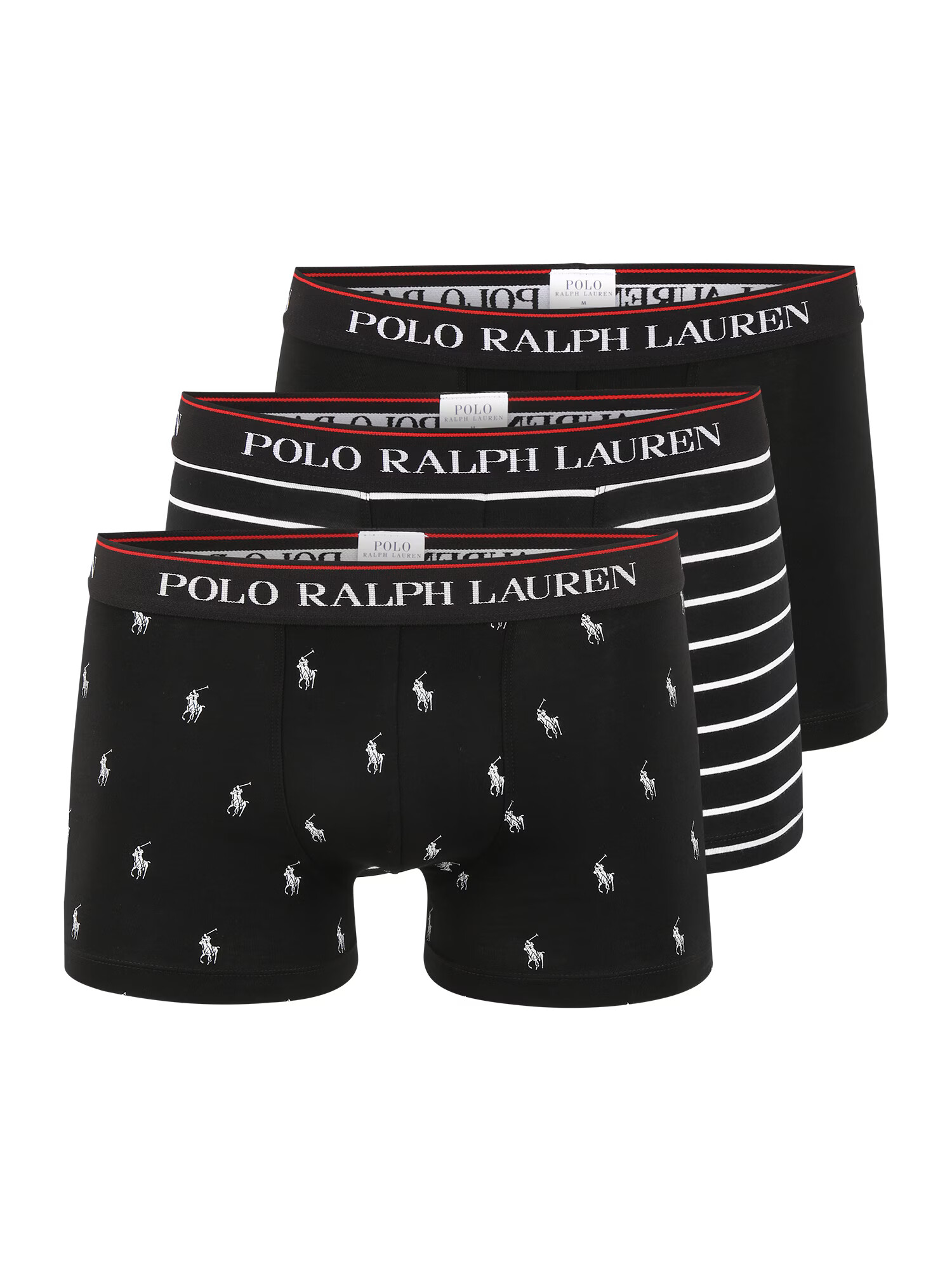 Polo Ralph Lauren Boksarice rdeča / črna / bela - Pepit.si