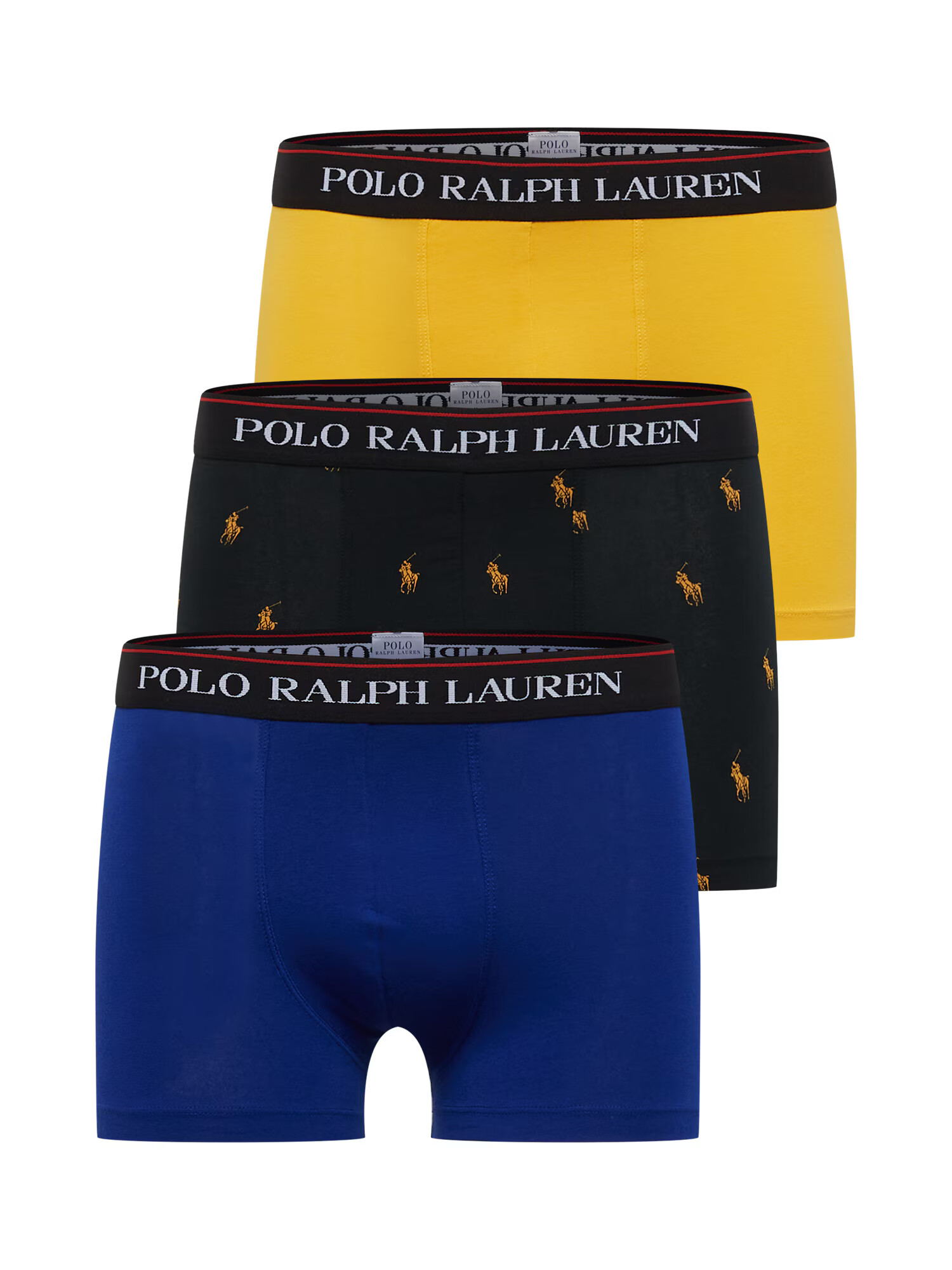 Polo Ralph Lauren Boksarice modra / temno rumena / črna / bela - Pepit.si