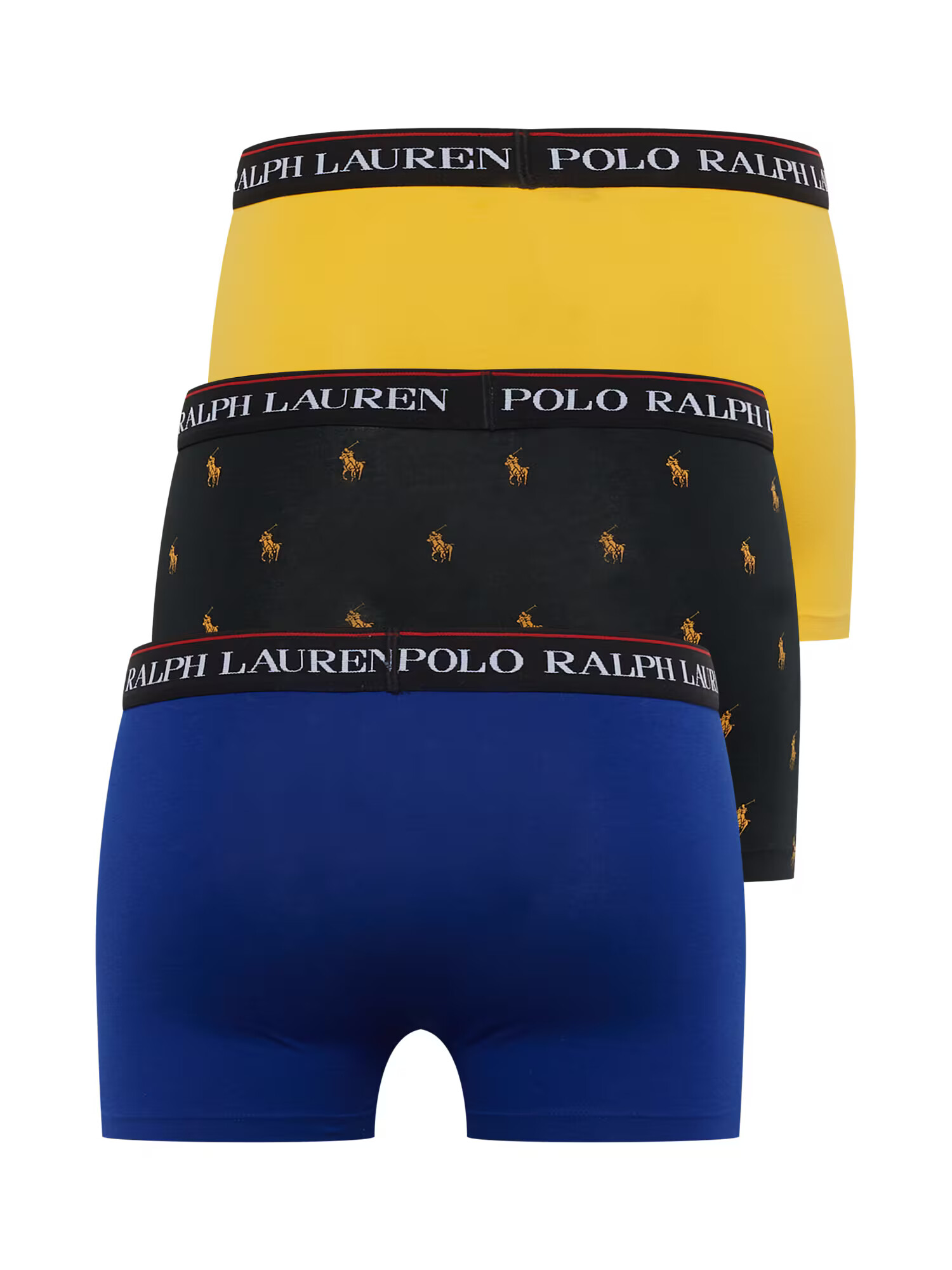 Polo Ralph Lauren Boksarice modra / temno rumena / črna / bela - Pepit.si