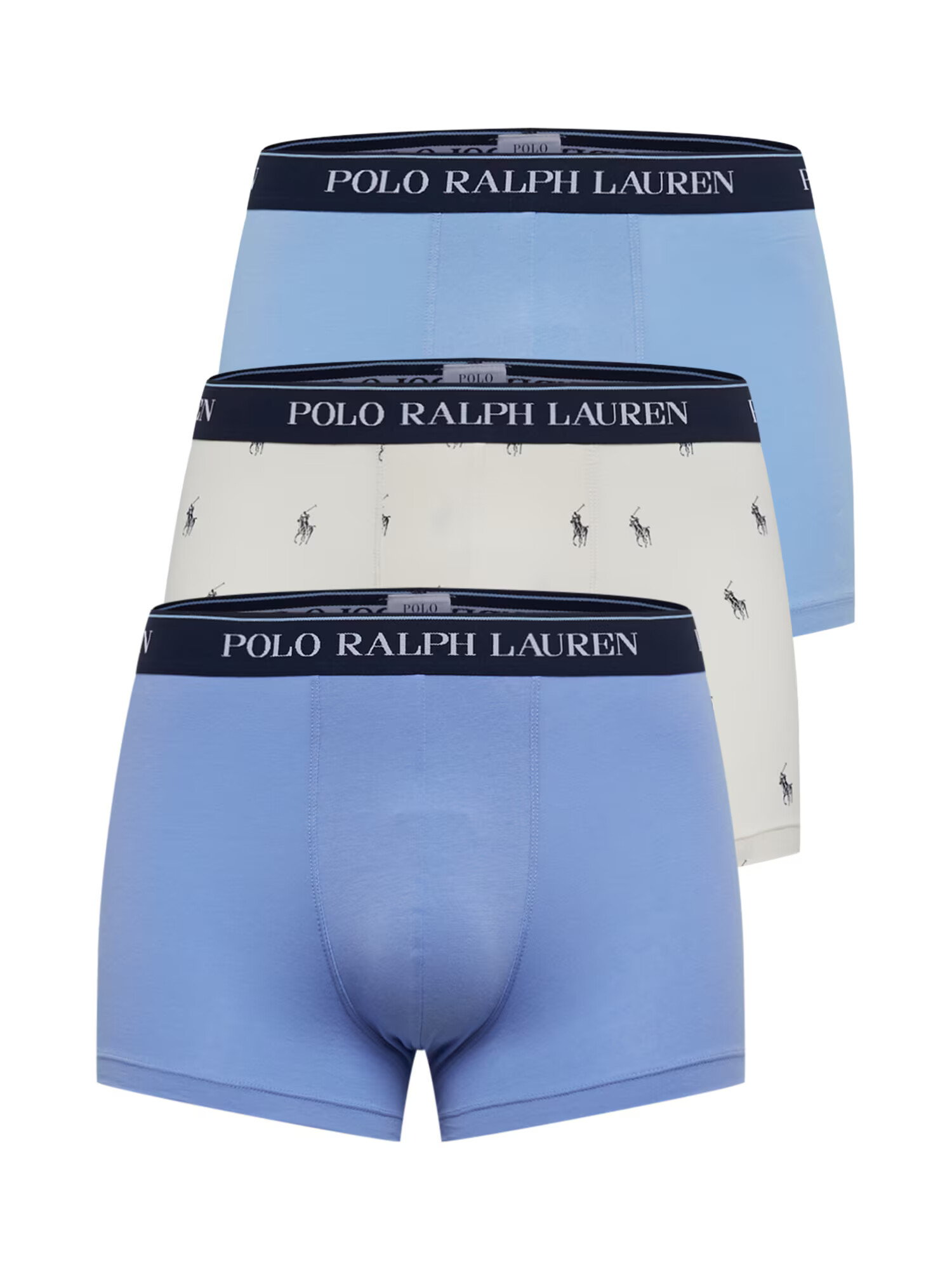 Polo Ralph Lauren Boksarice mornarska / svetlo modra / naravno bela - Pepit.si