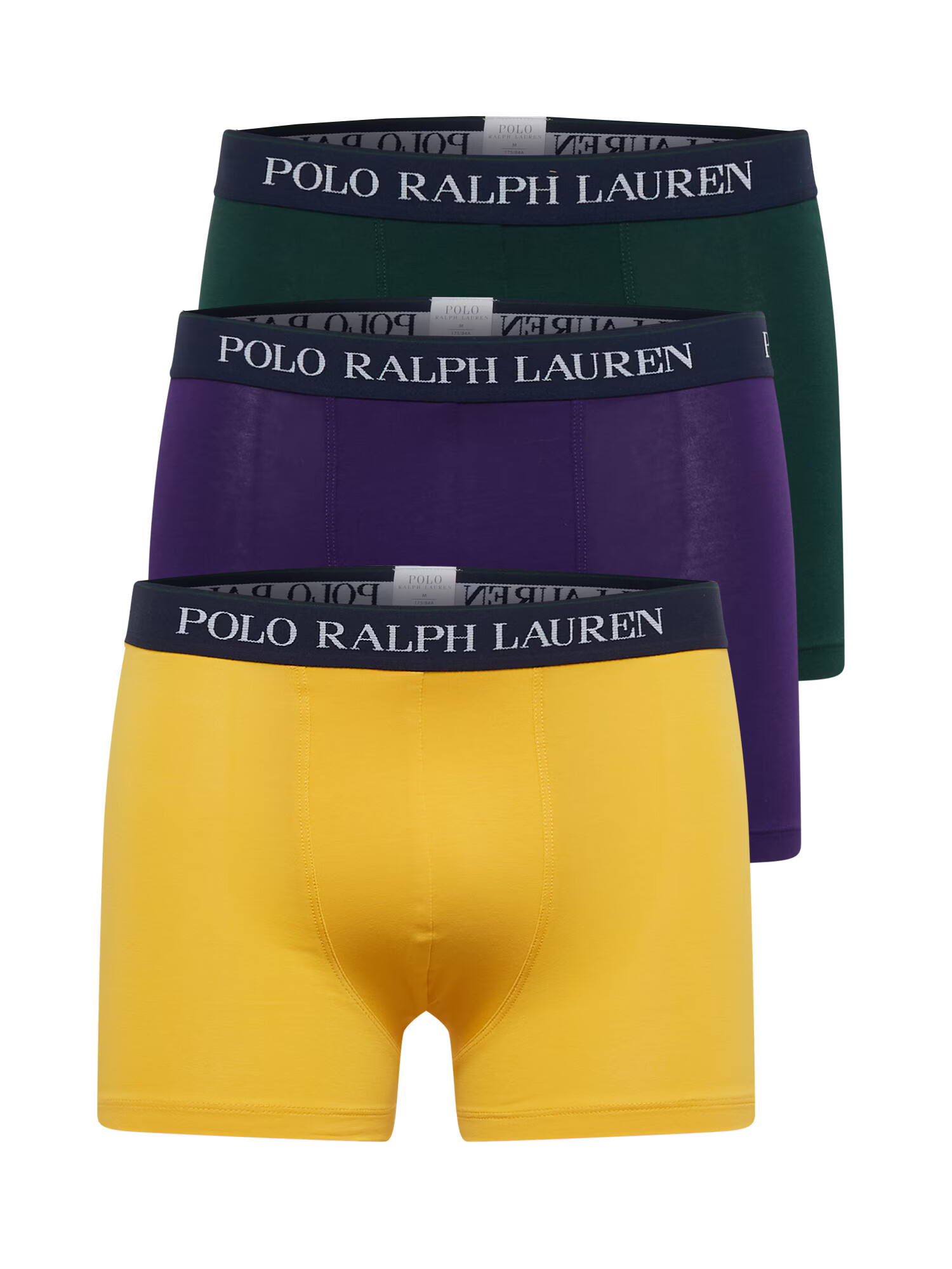 Polo Ralph Lauren Boksarice nočno modra / rumena / temno zelena / temno liila - Pepit.si