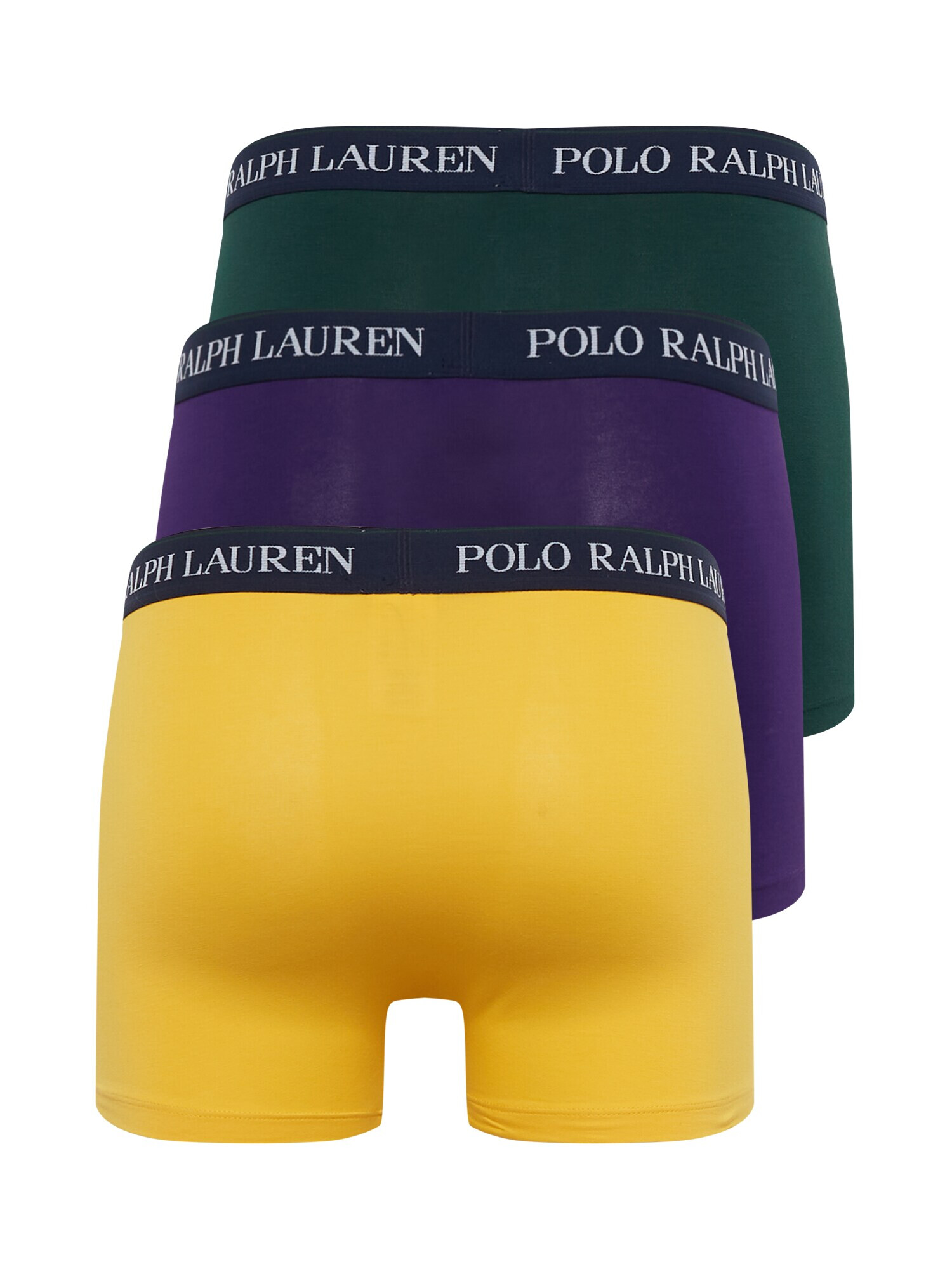 Polo Ralph Lauren Boksarice nočno modra / rumena / temno zelena / temno liila - Pepit.si