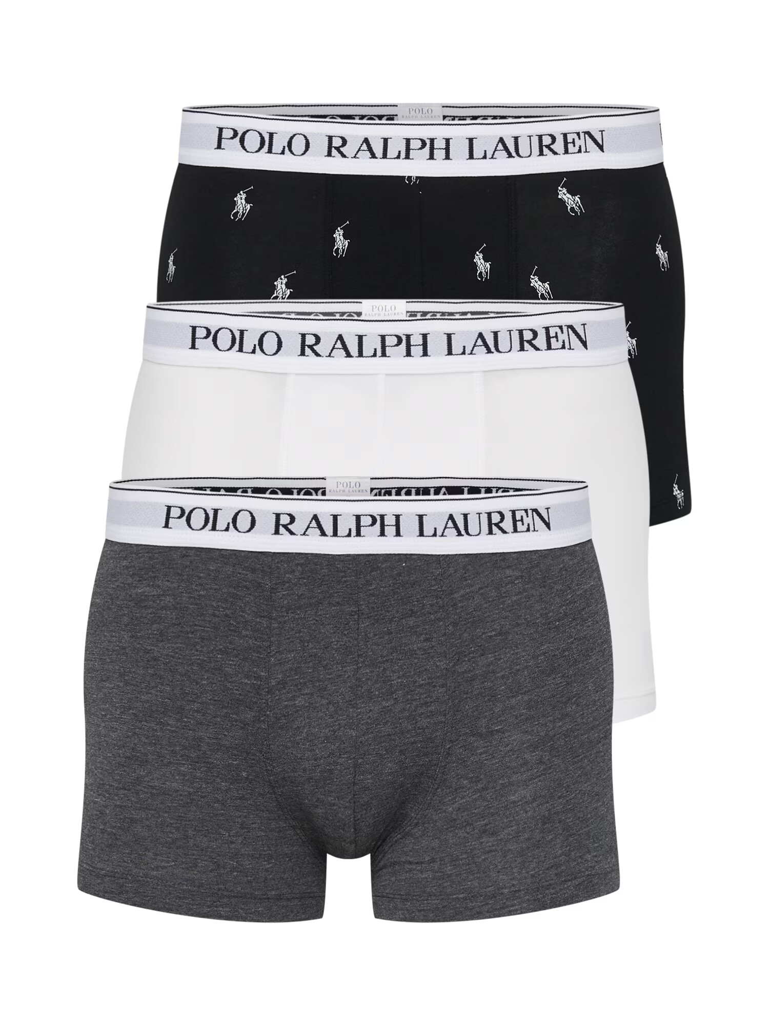 Polo Ralph Lauren Boksarice siva / črna / bela - Pepit.si