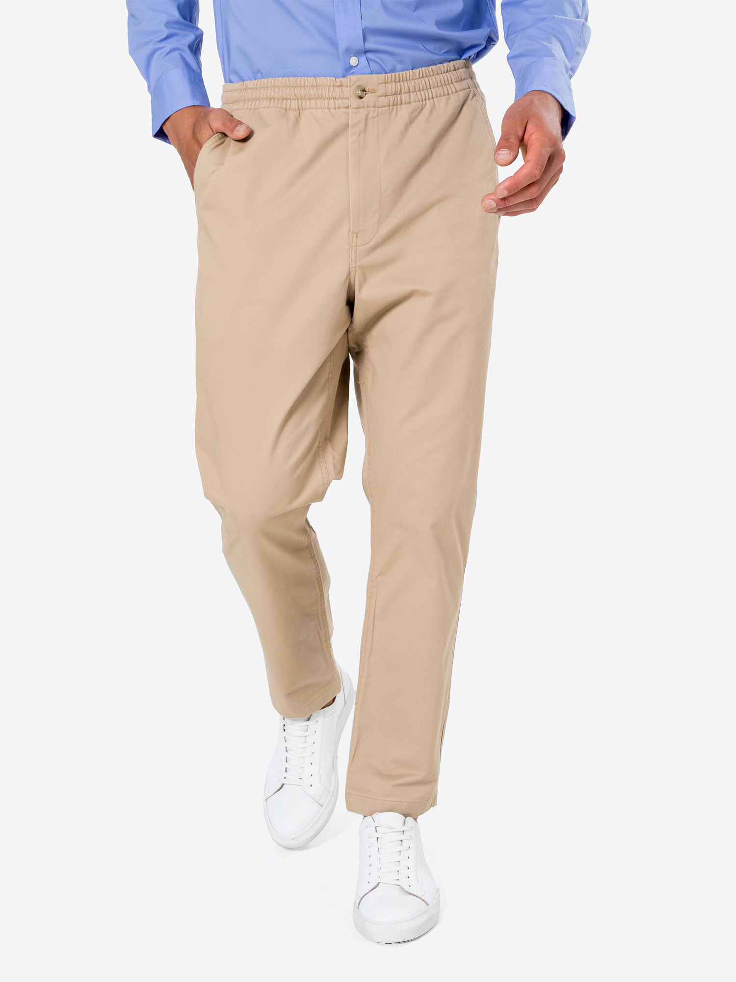 Polo Ralph Lauren Chino hlače bež / mornarska - Pepit.si