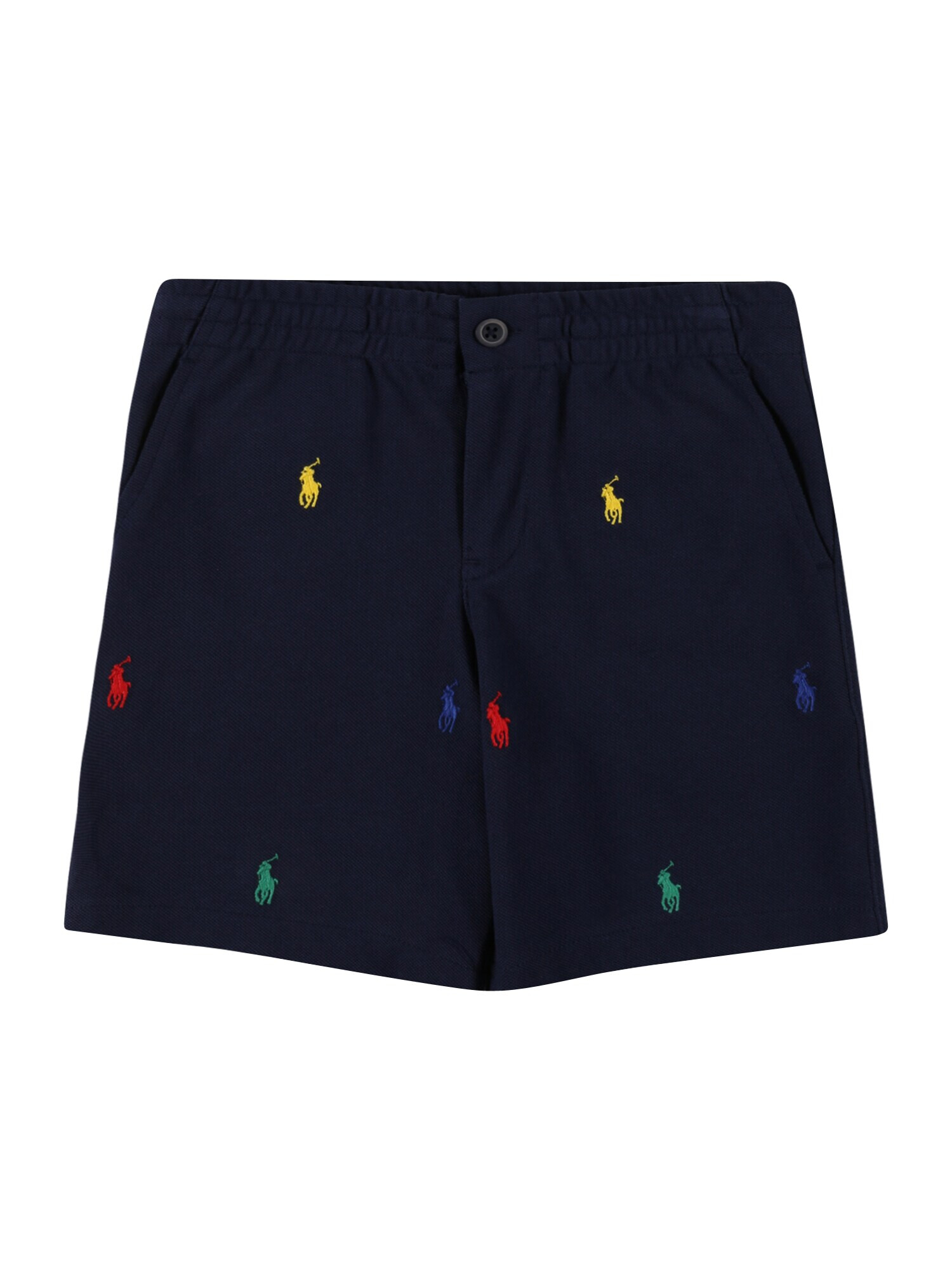 Polo Ralph Lauren Shorts 'PREPSTER' temno modra / mešane barve - Pepit.si