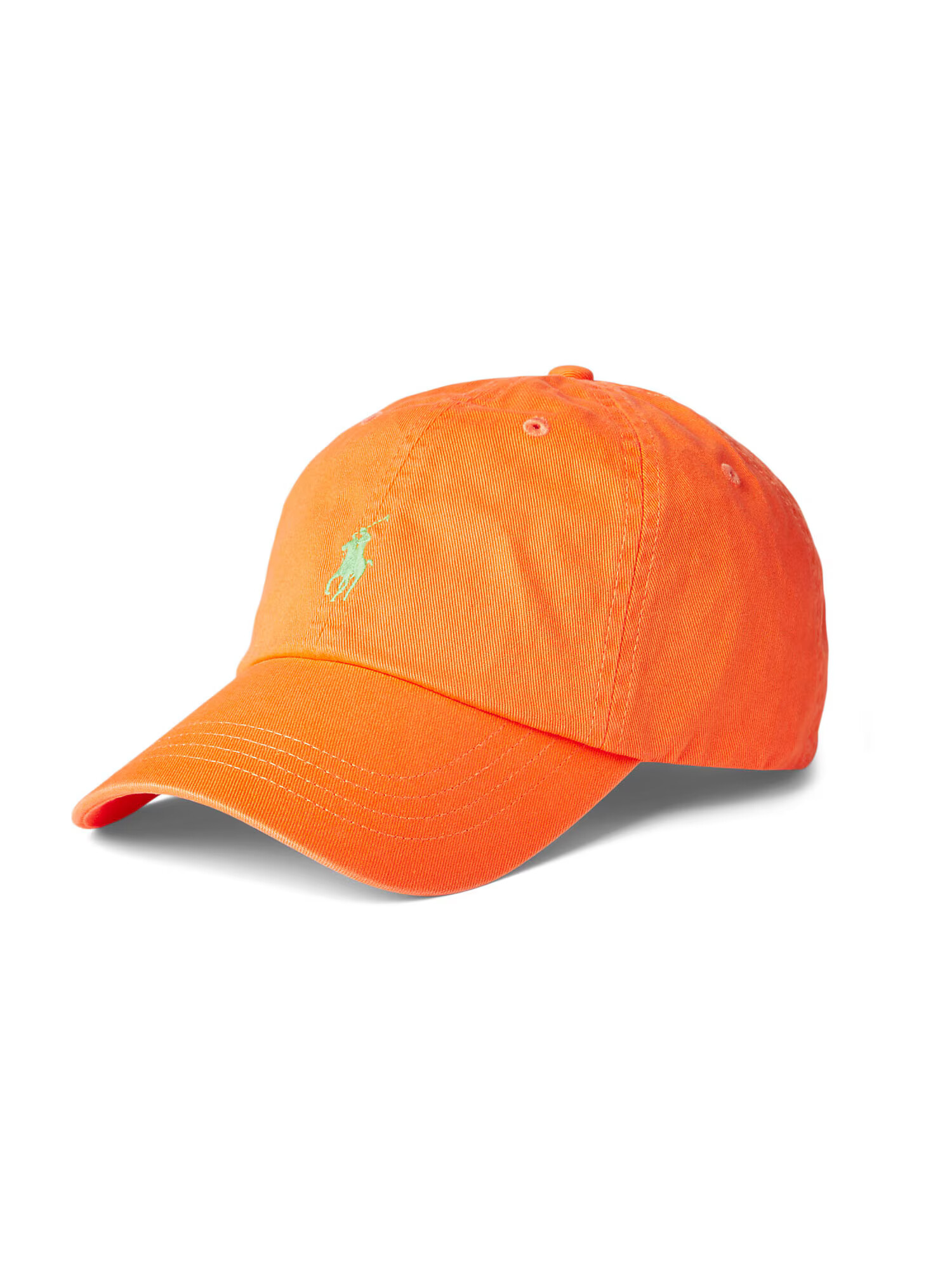 Polo Ralph Lauren Kapa pastelno zelena / mandarina - Pepit.si