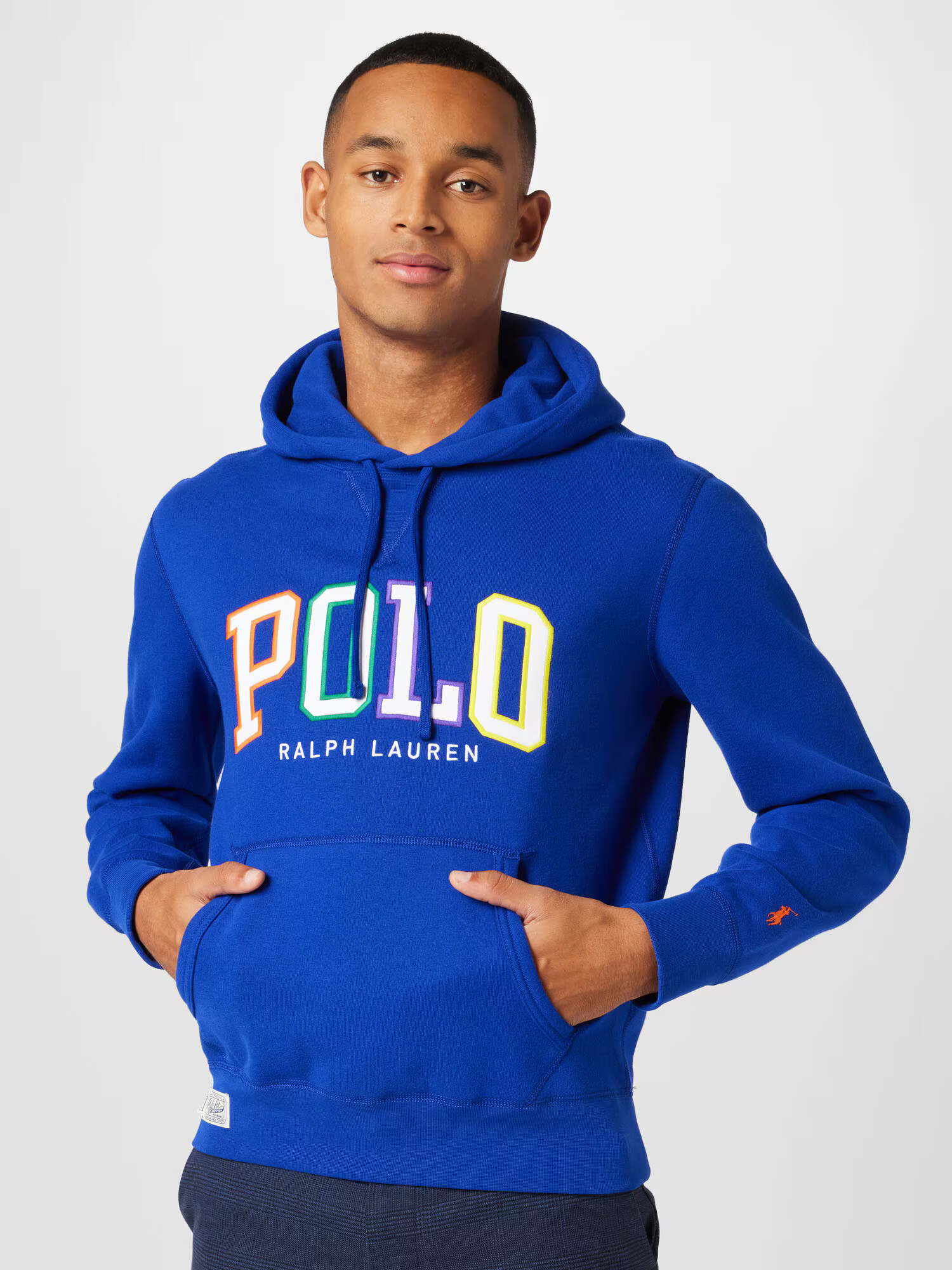 Polo Ralph Lauren Majica kraljevo modra / rumena / lila / bela - Pepit.si