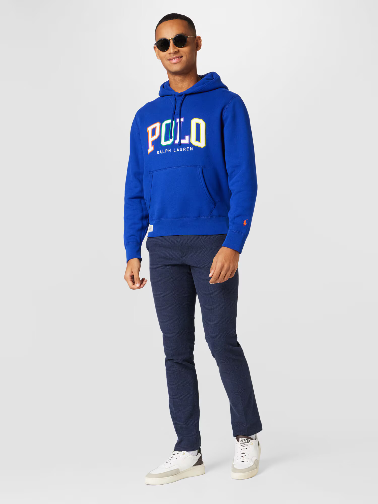 Polo Ralph Lauren Majica kraljevo modra / rumena / lila / bela - Pepit.si