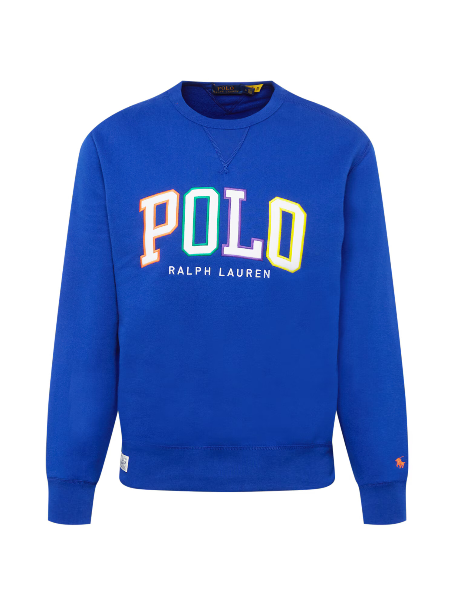 Polo Ralph Lauren Majica kraljevo modra / travnato zelena / temno liila / oranžna - Pepit.si