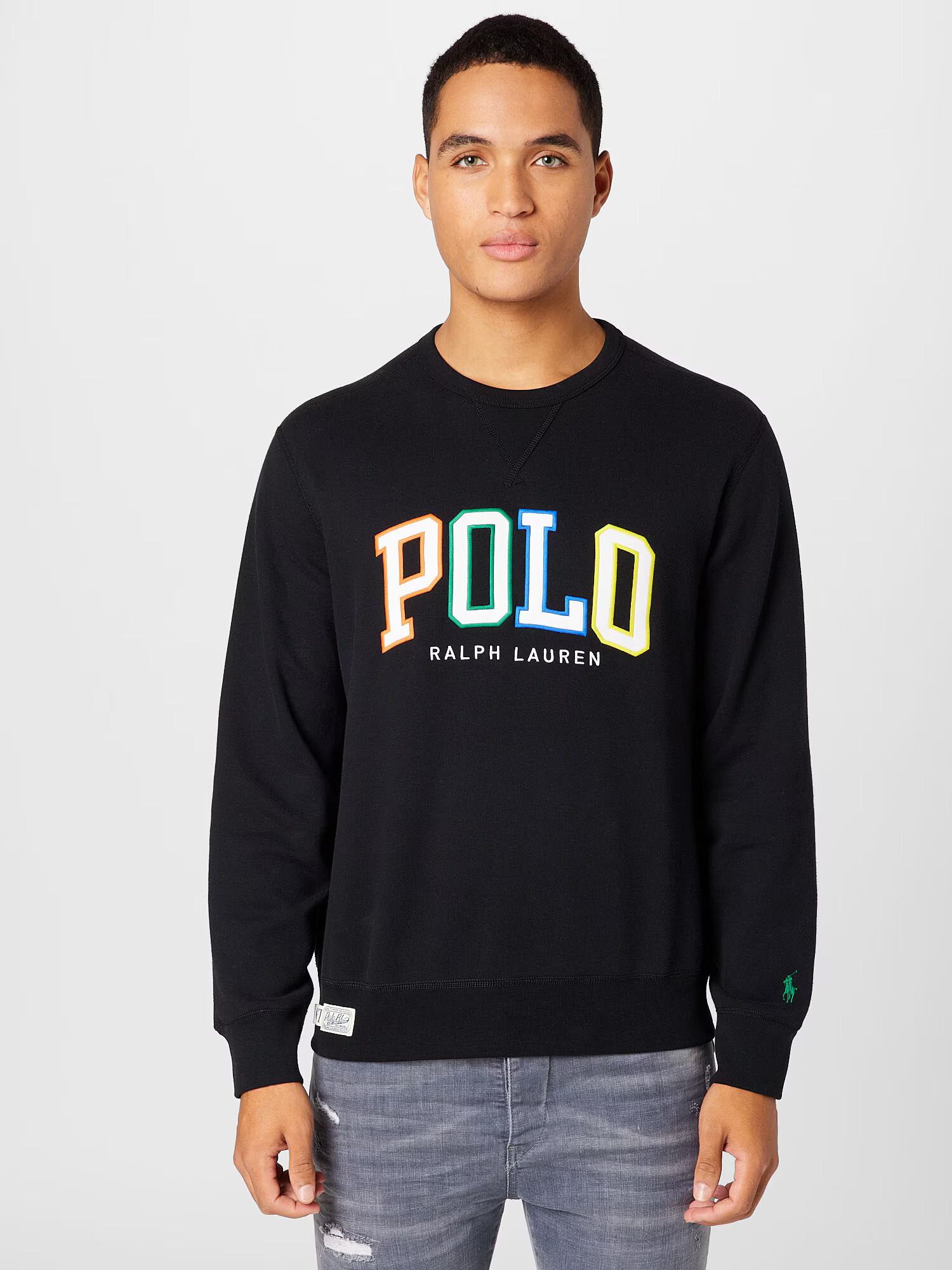 Polo Ralph Lauren Majica modra / oranžna / črna / bela - Pepit.si