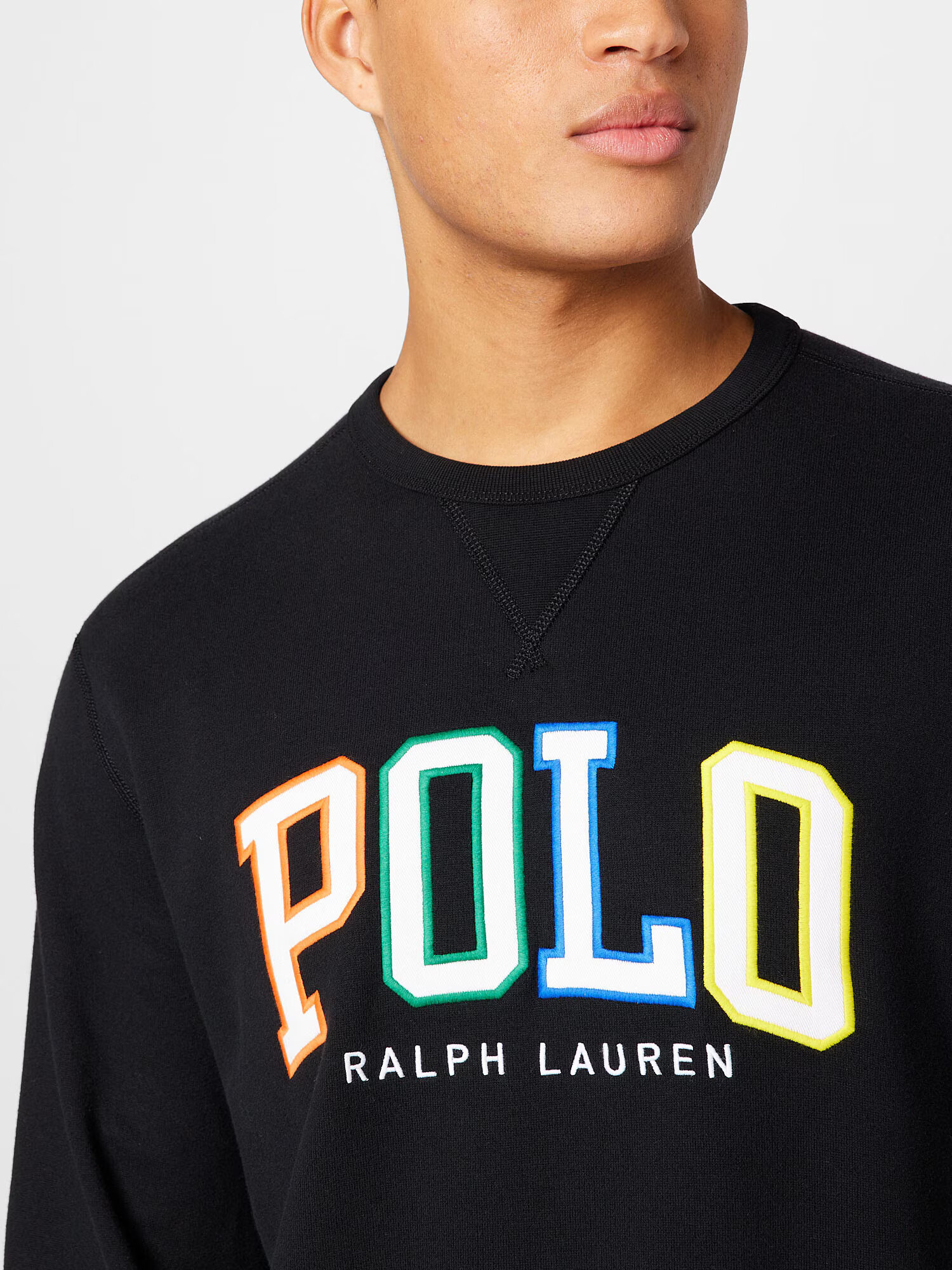 Polo Ralph Lauren Majica modra / oranžna / črna / bela - Pepit.si