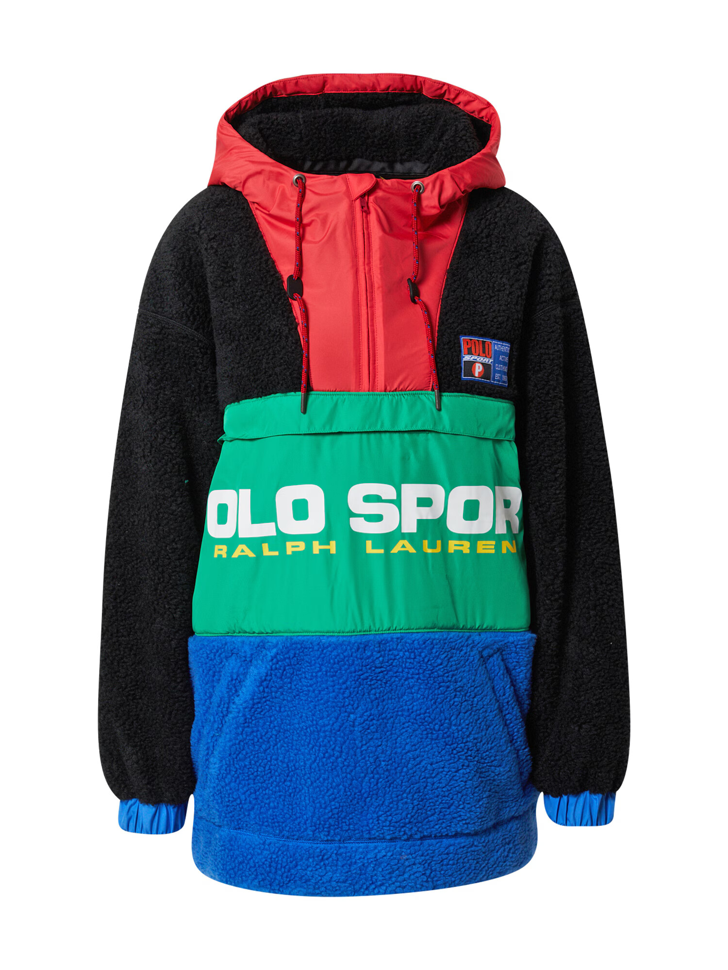 Polo Ralph Lauren Majica modra / zelena / rdeča / črna - Pepit.si