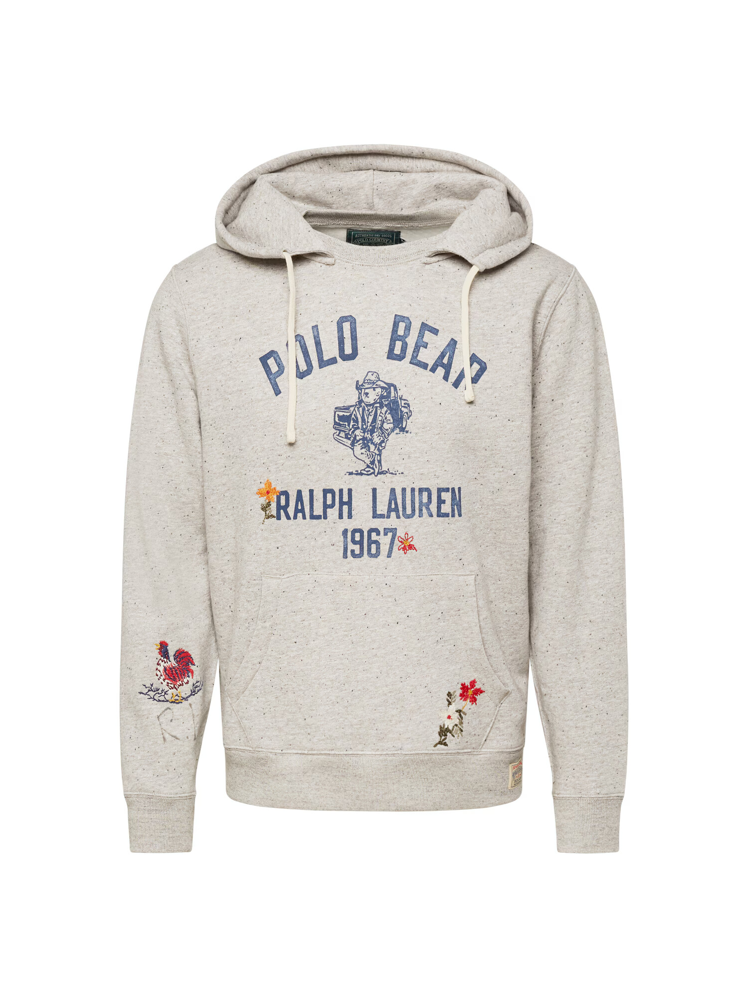 Polo Ralph Lauren Majica mornarska / pegasto siva - Pepit.si