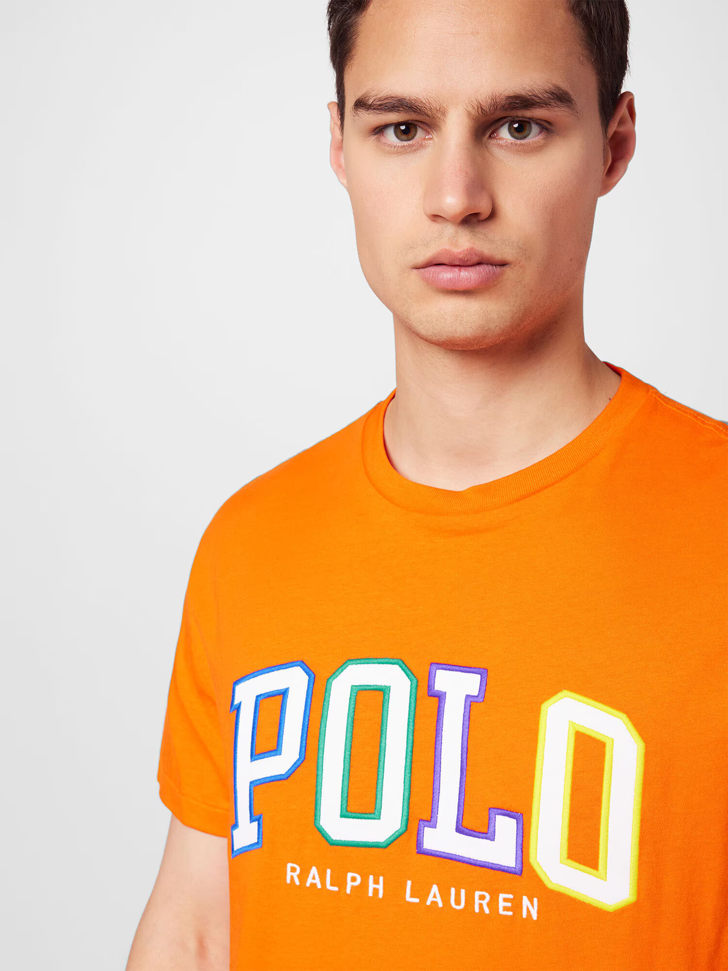 Polo Ralph Lauren Majica rumena / lila / oranžna / bela - Pepit.si