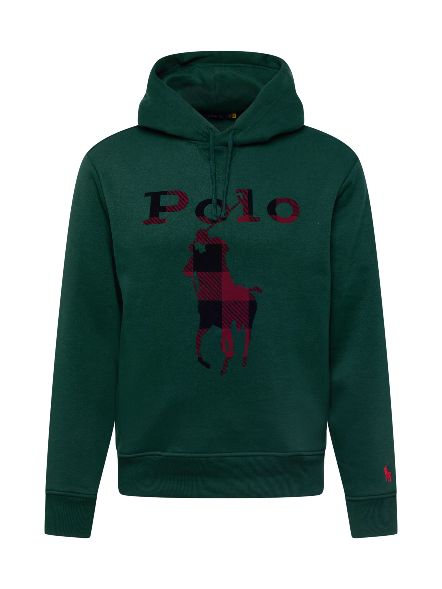 Polo Ralph Lauren Majica temno zelena / rdeča / črna - Pepit.si