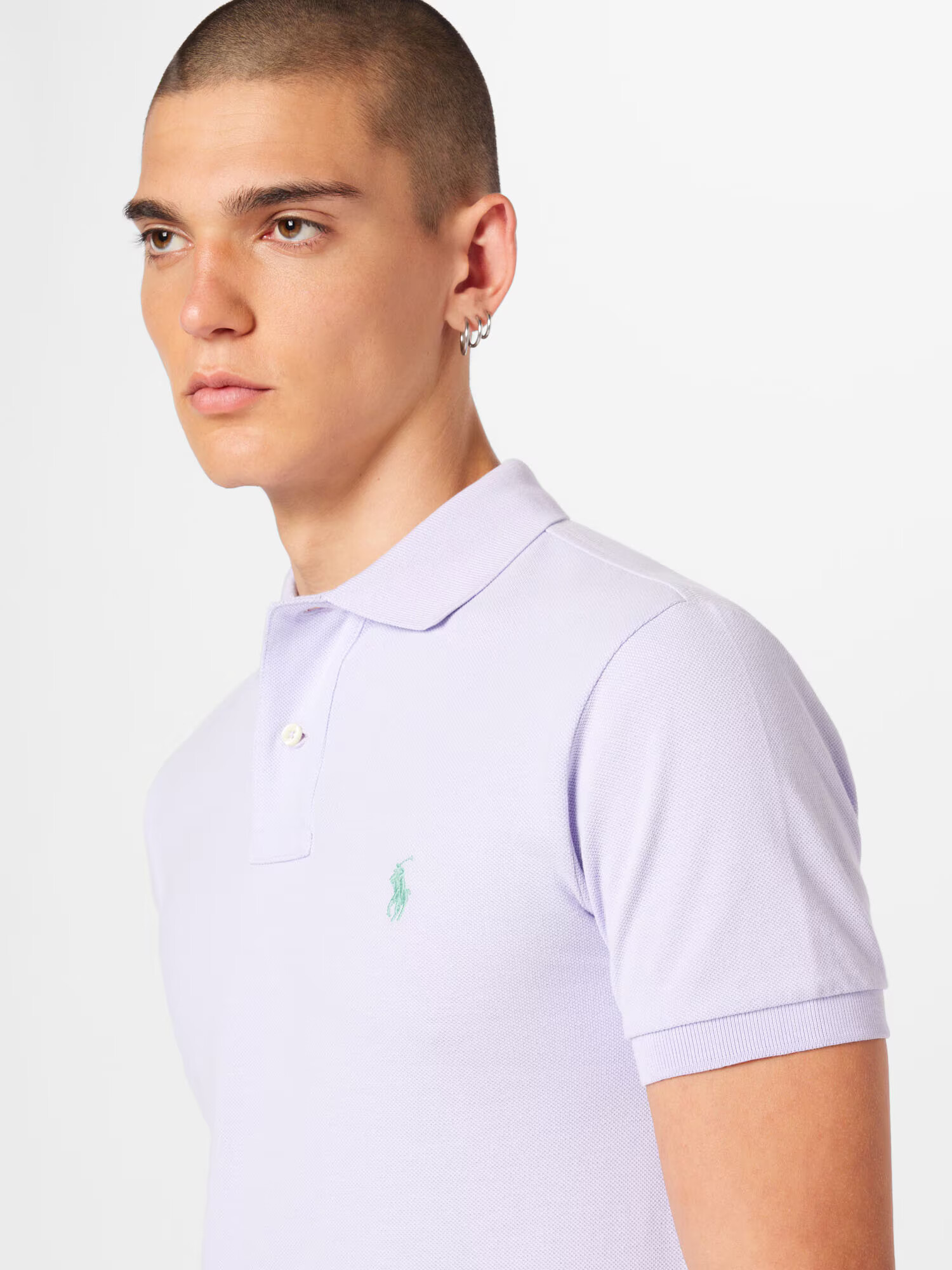 Polo Ralph Lauren Majica turkizna / pastelno lila - Pepit.si