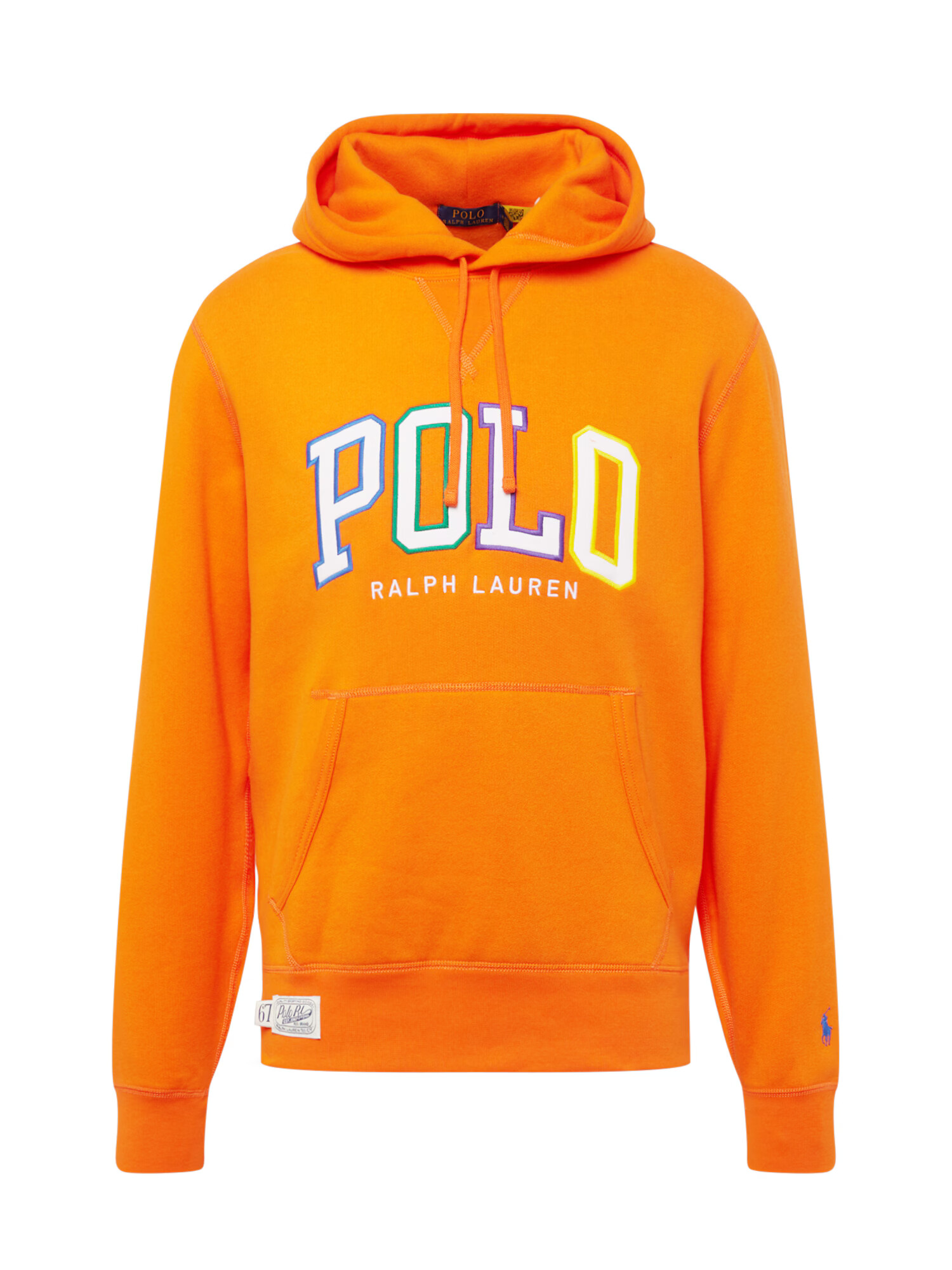 Polo Ralph Lauren Majica zelena / lila / oranžna / bela - Pepit.si