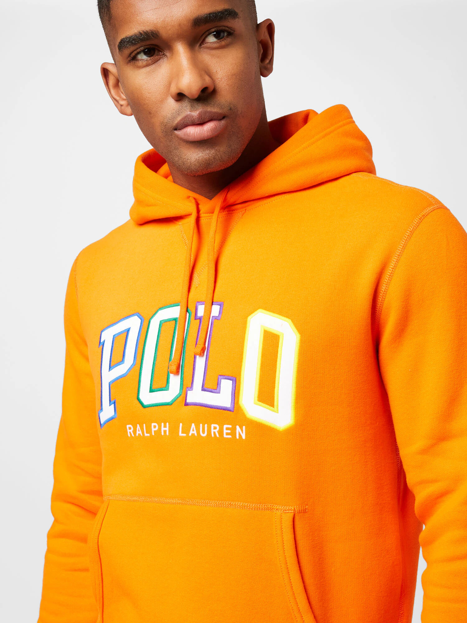 Polo Ralph Lauren Majica zelena / lila / oranžna / bela - Pepit.si