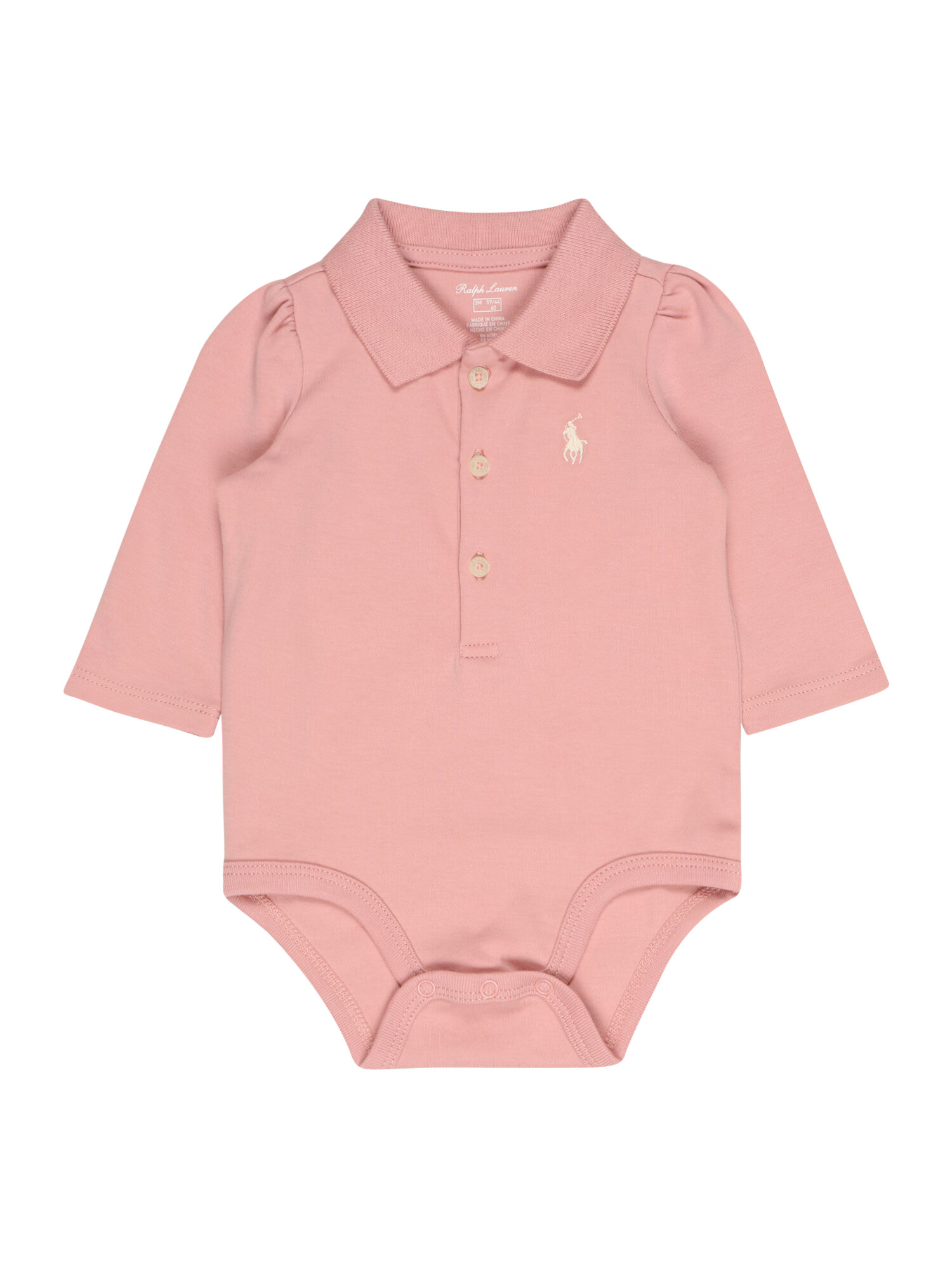 Polo Ralph Lauren Pajac/bodi rosé - Pepit.si