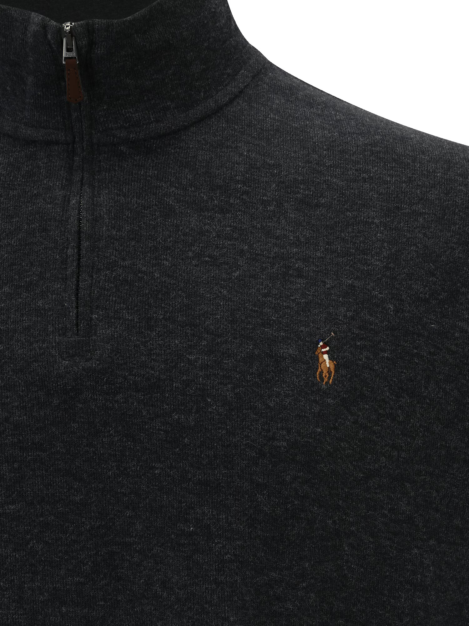 Polo Ralph Lauren Pulover rjava / pegasto črna - Pepit.si