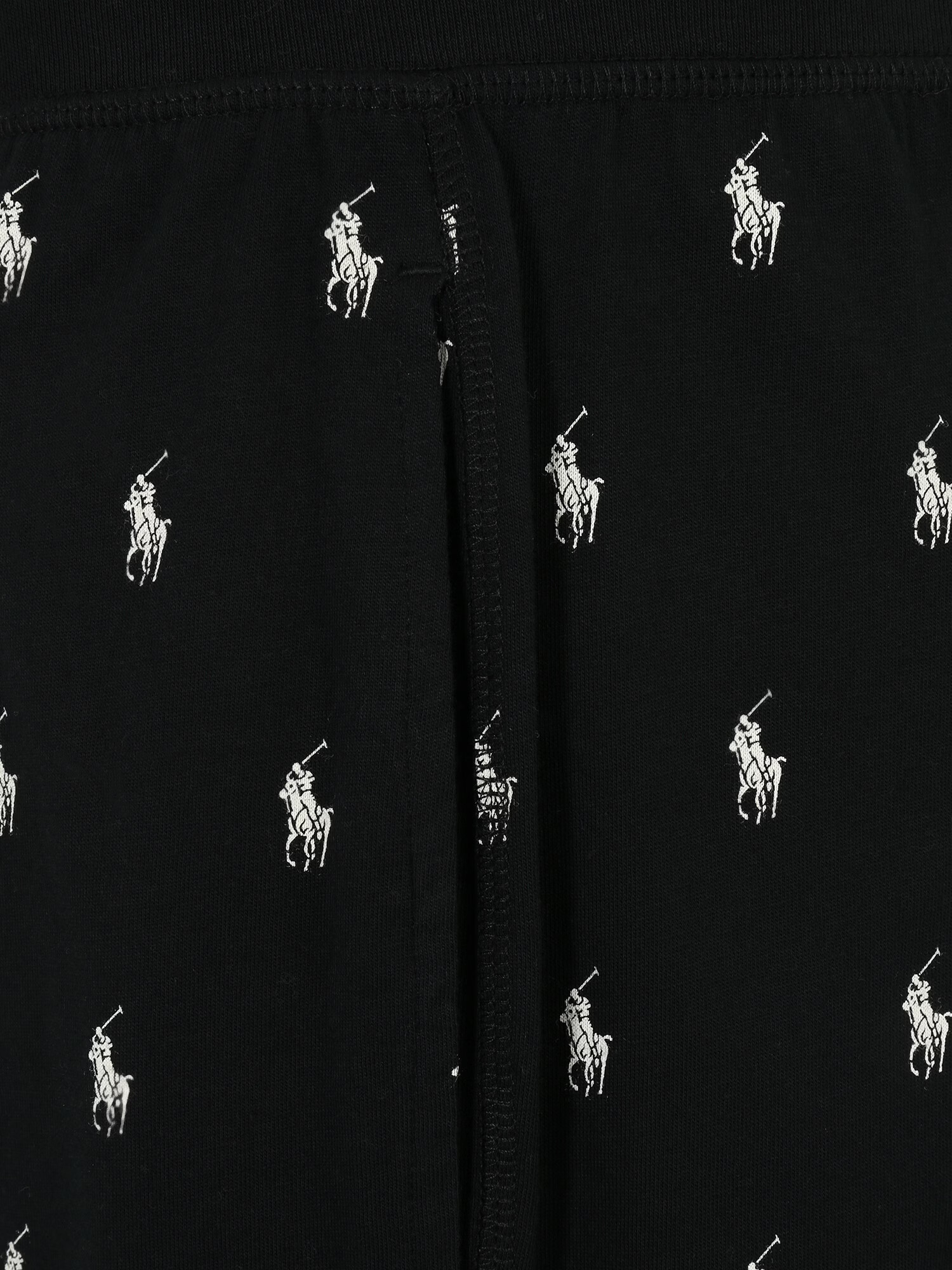 Polo Ralph Lauren Spodnji del pižame črna / bela - Pepit.si