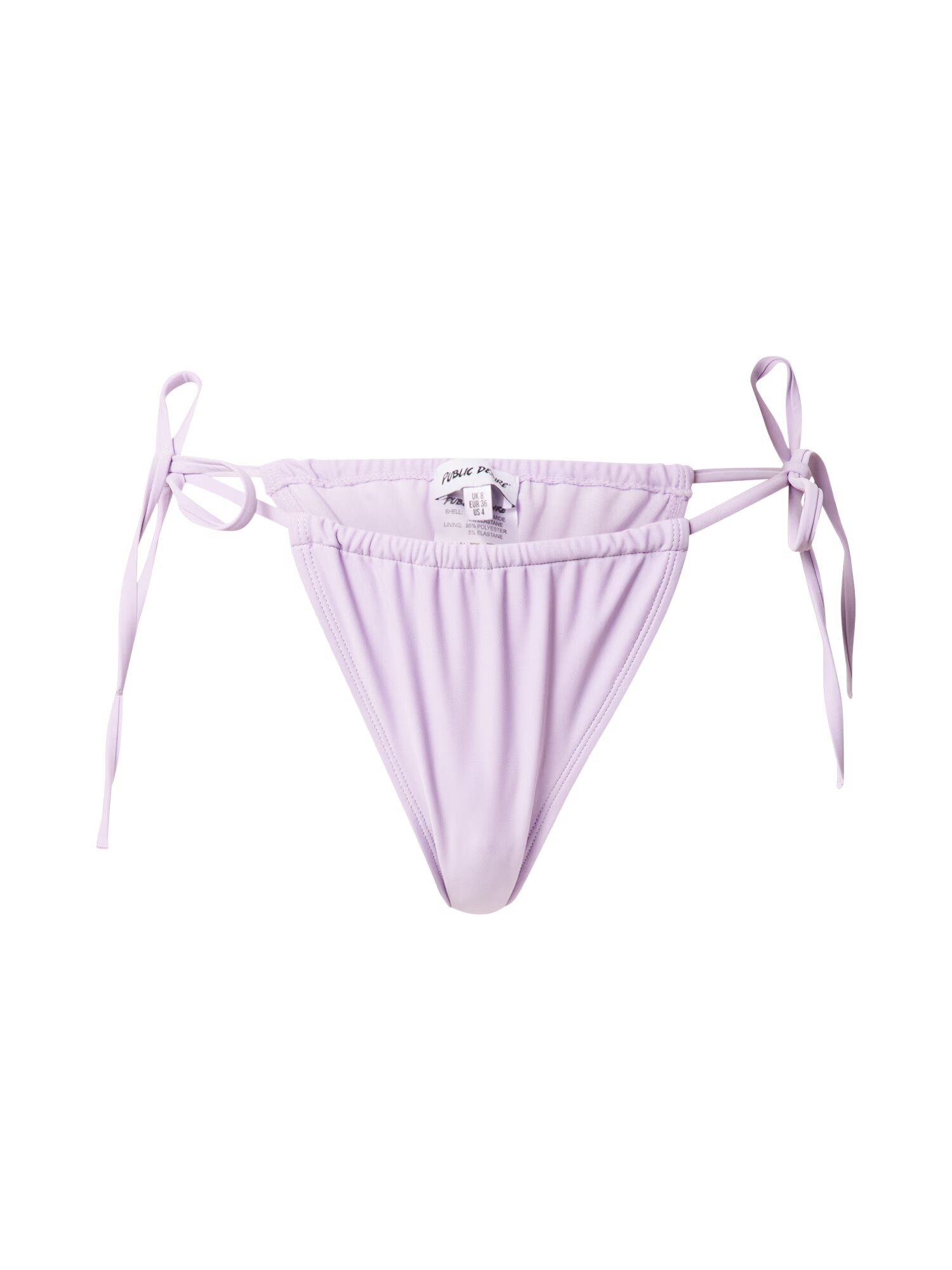 Public Desire Bikini hlačke pastelno lila - Pepit.si