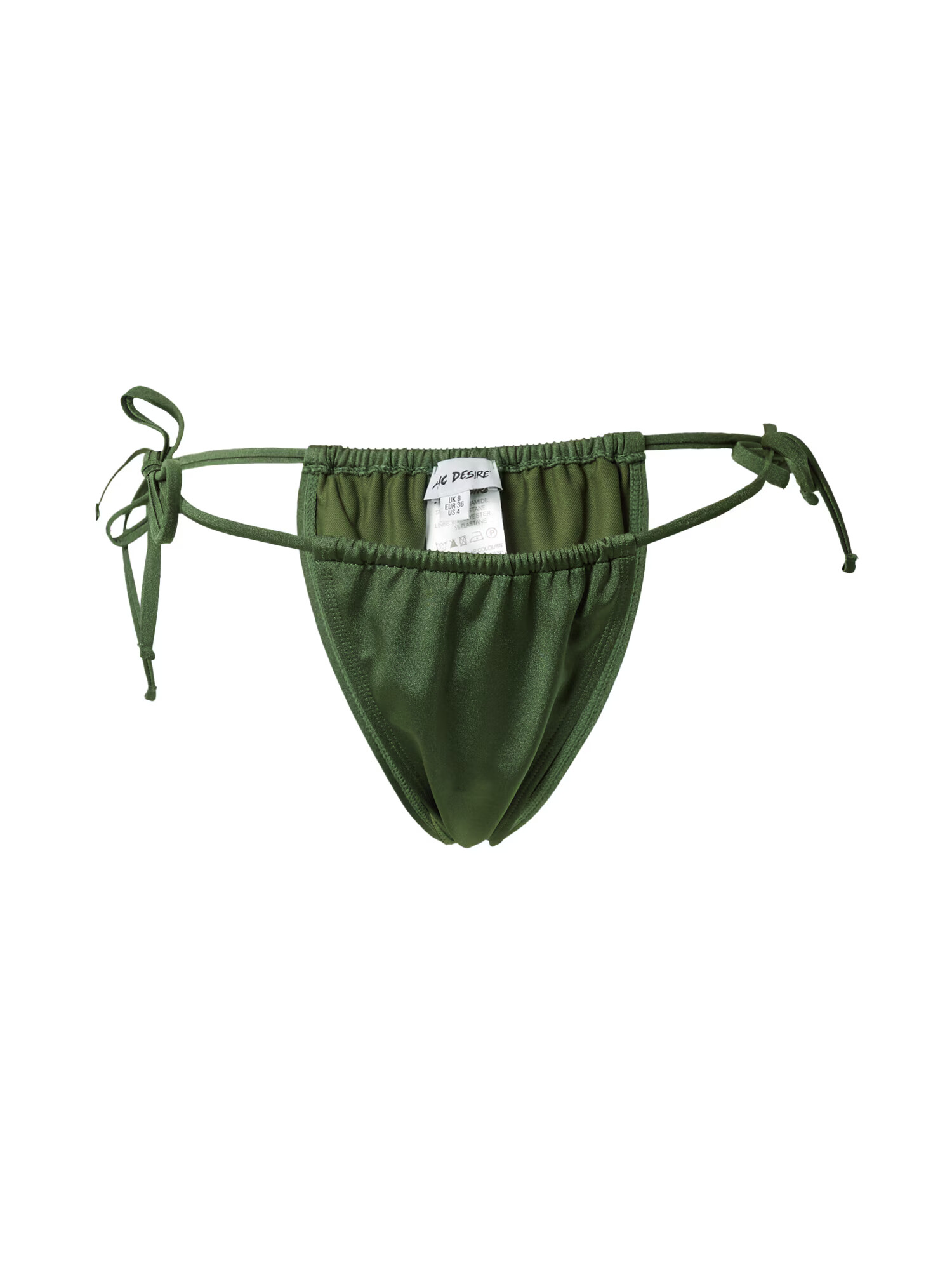 Public Desire Bikini hlačke zelena - Pepit.si