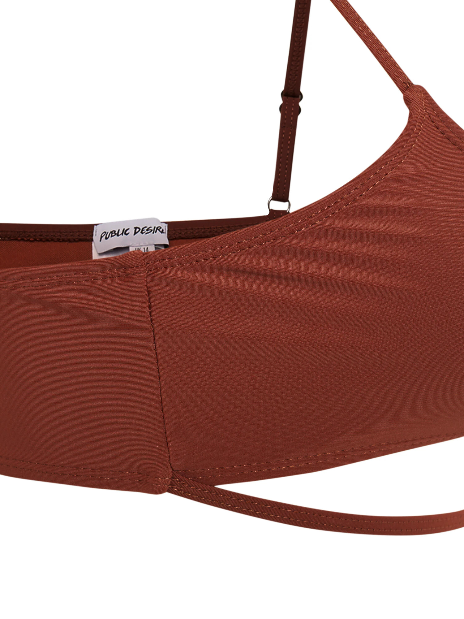 Public Desire Curve Bikini zgornji del karamel - Pepit.si