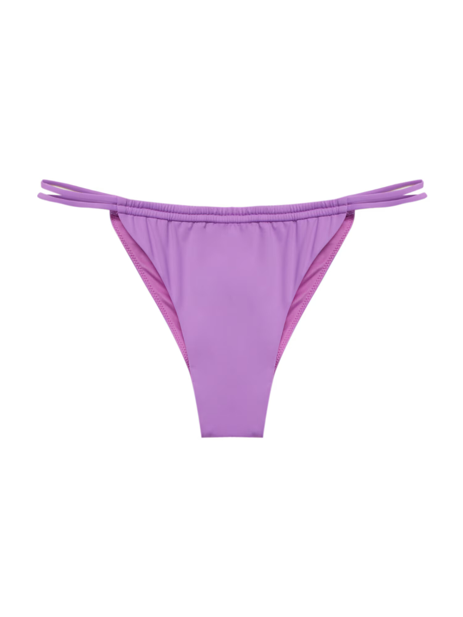 Pull&Bear Bikini hlačke mauve - Pepit.si