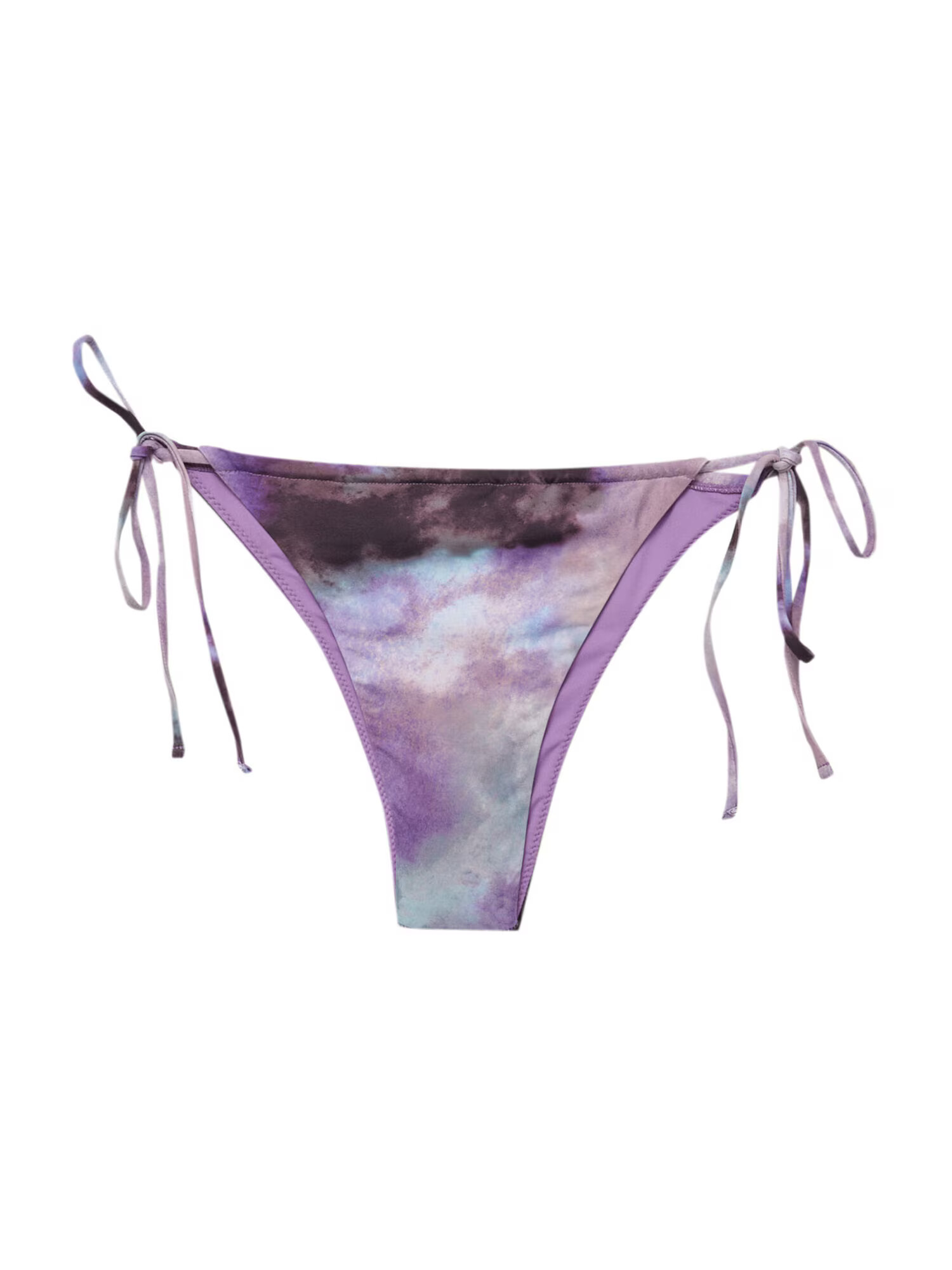 Pull&Bear Bikini hlačke svetlo modra / mauve / temno liila - Pepit.si