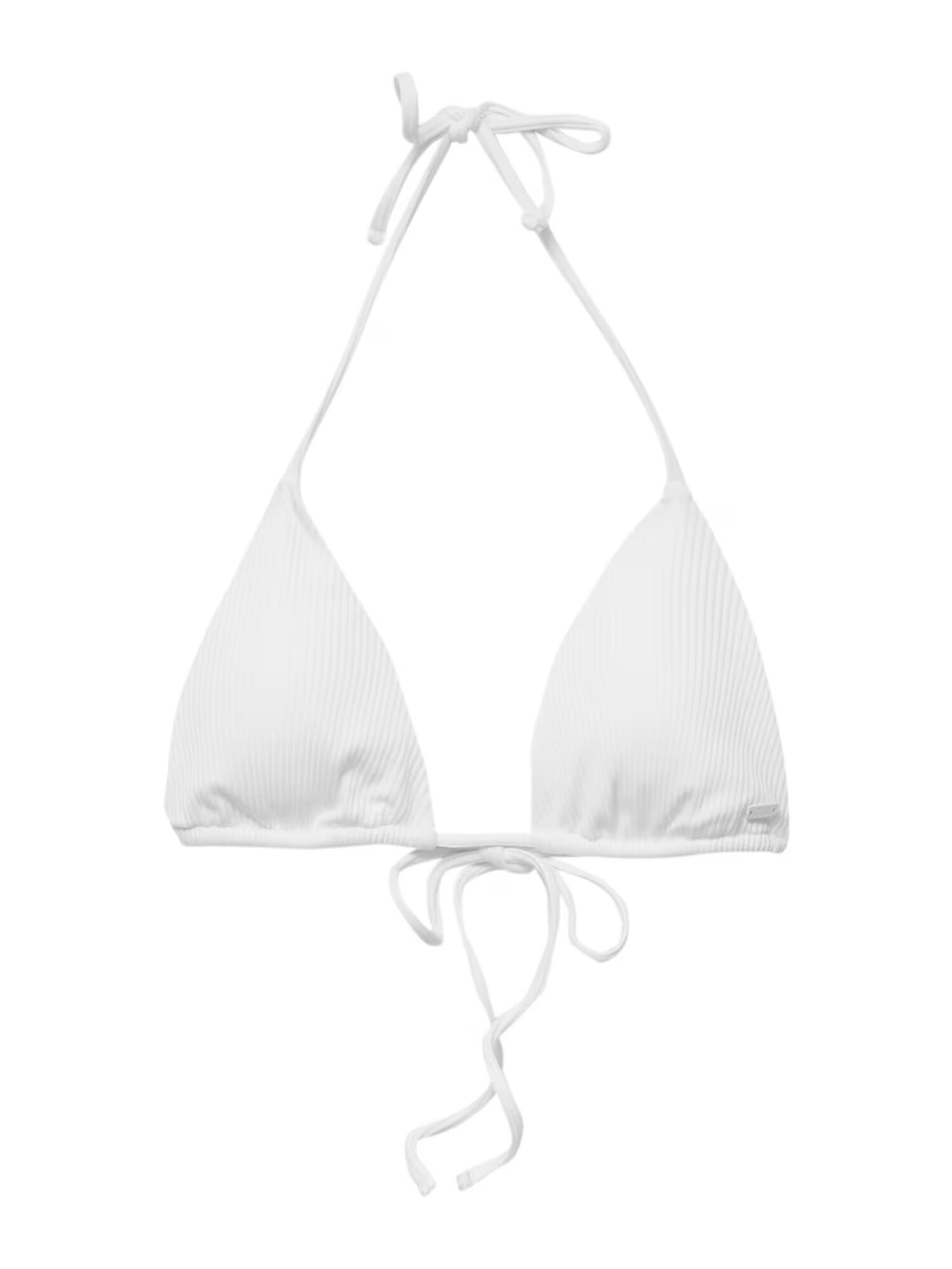 Pull&Bear Bikini zgornji del bela - Pepit.si